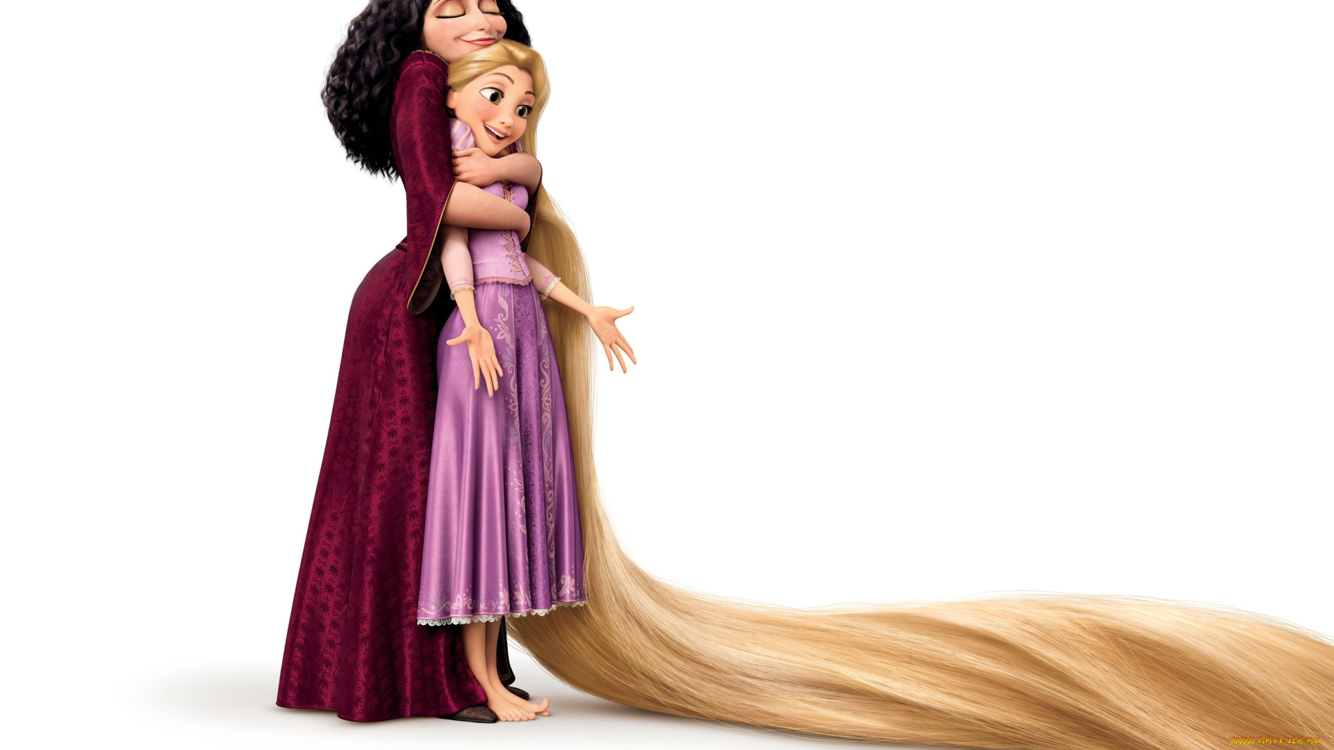 tangled, мультфильмы, рапунцель, запутанная, история