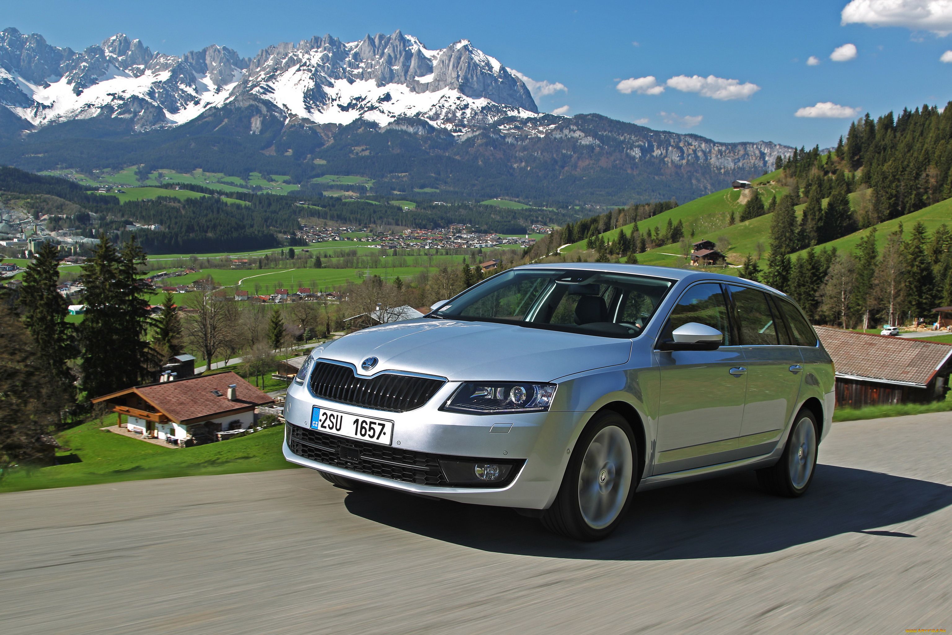 2013, skoda, octavia, wagon, 4x4, автомобили