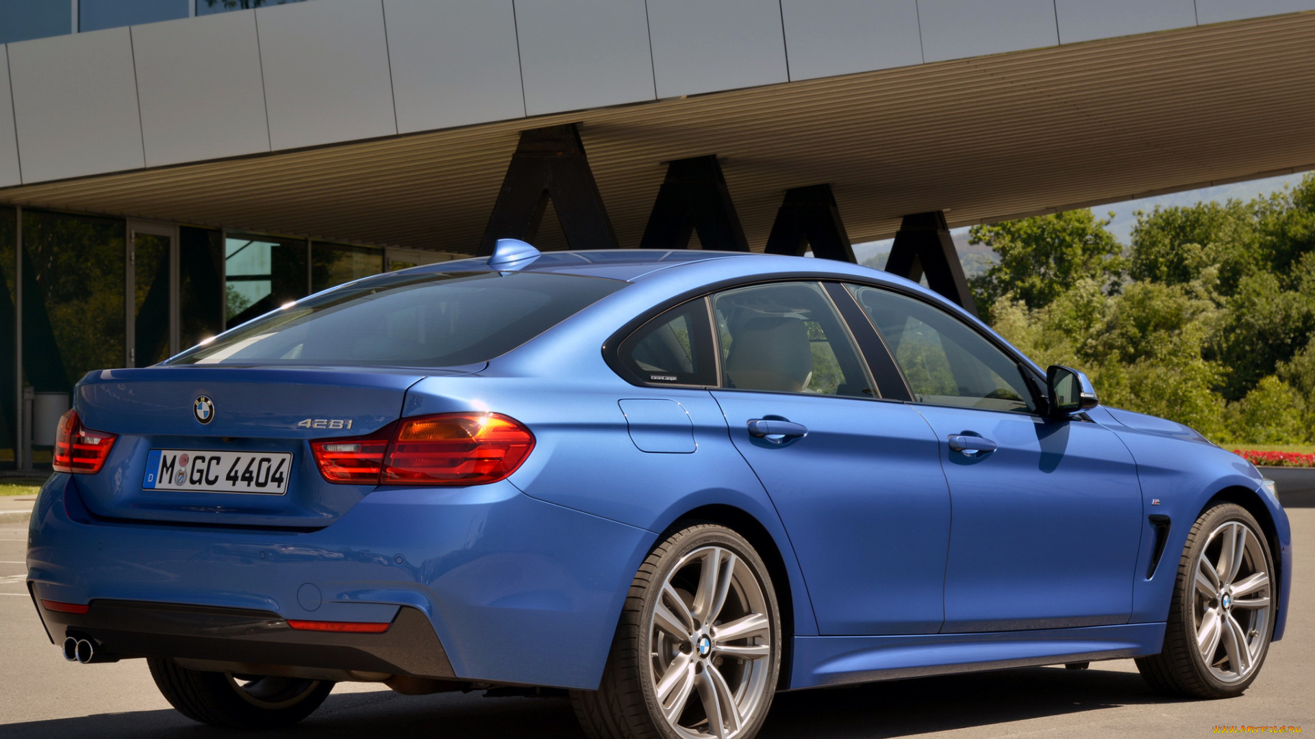 автомобили, bmw, 428i, синий, 2014г, f36, package, sport, gran, coupе, m