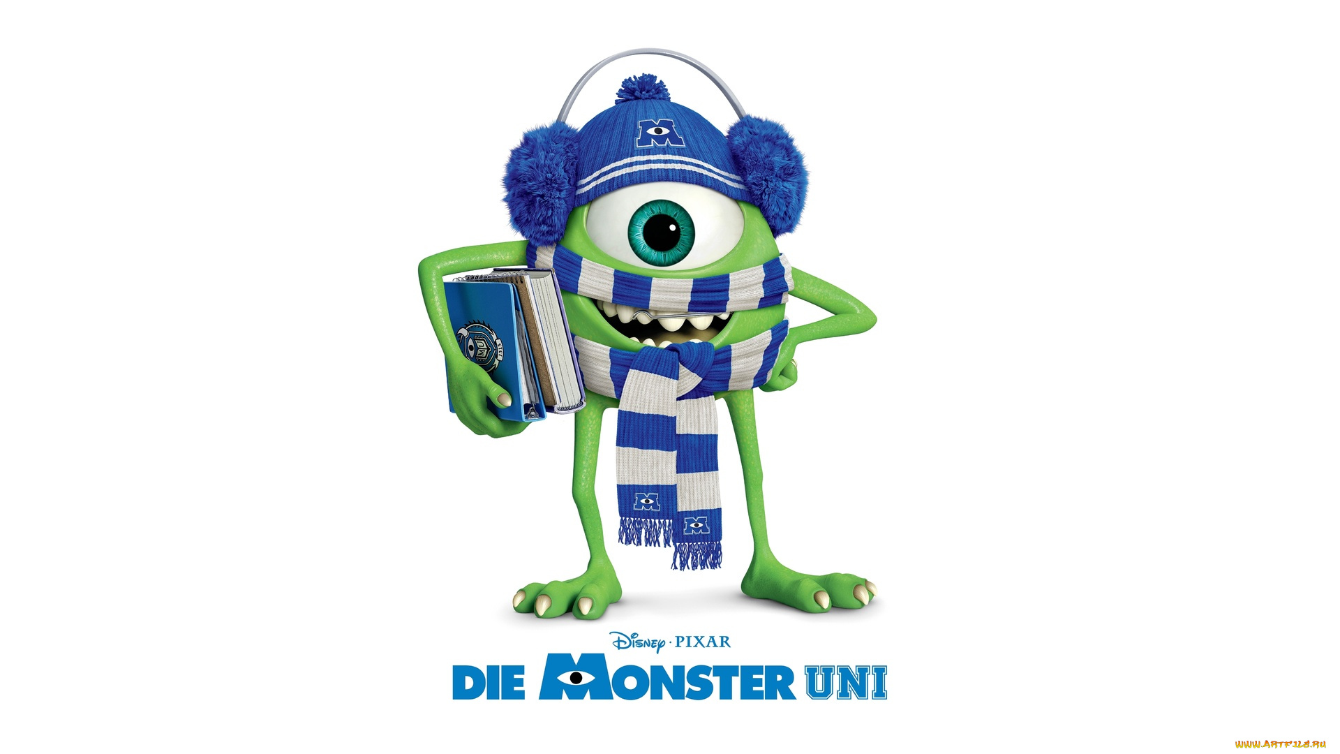 мультфильмы, monsters, university, монстр, шапка