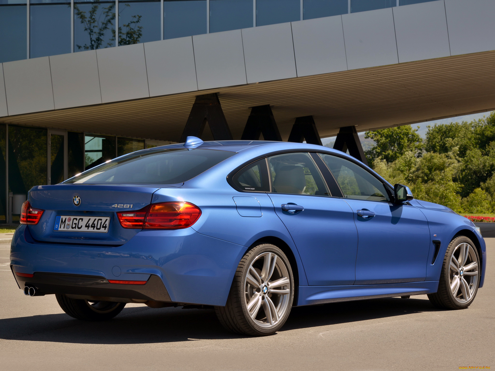 автомобили, bmw, 428i, синий, 2014г, f36, package, sport, gran, coupе, m