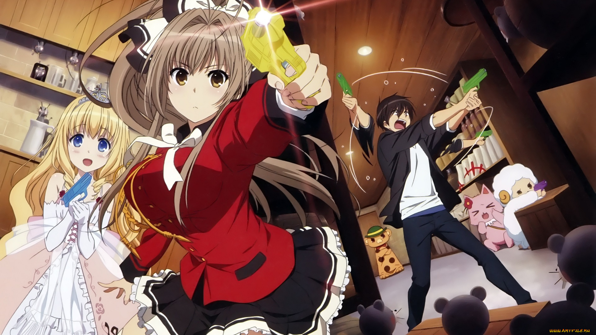 аниме, amagi, brilliant, park, seiya, kanie, isuzu, sento, amagi, brilliant, park