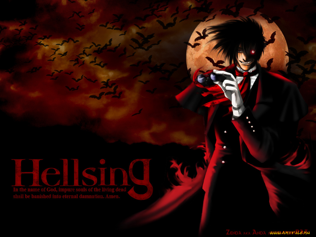 аниме, hellsing