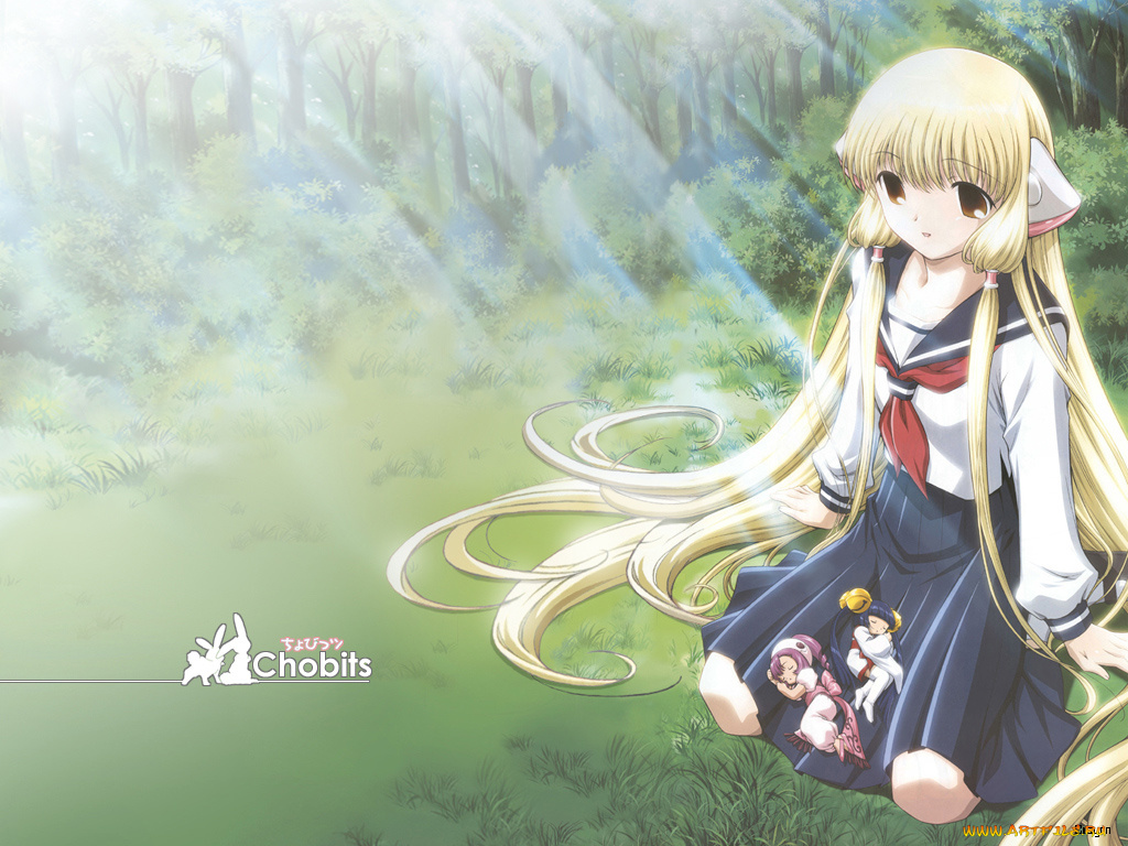 chobits, аниме