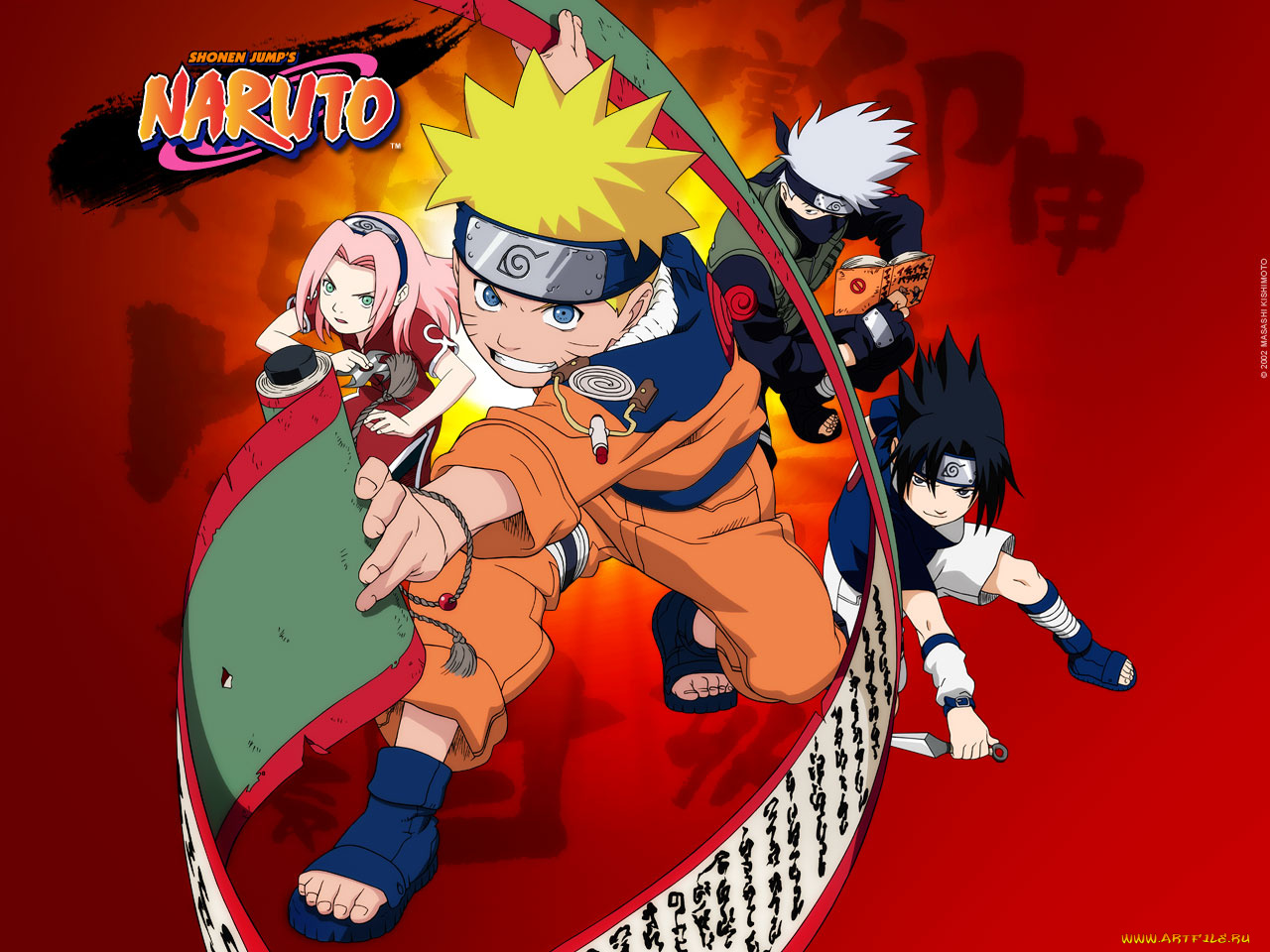 аниме, naruto