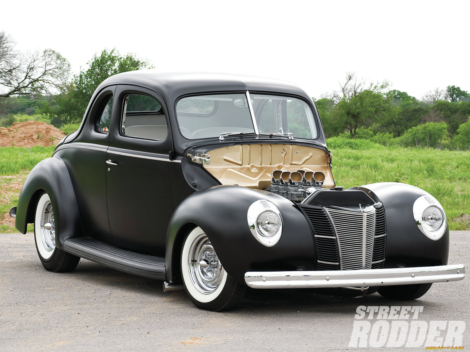 1940, ford, deluxe, coupe, автомобили, custom, classic, car