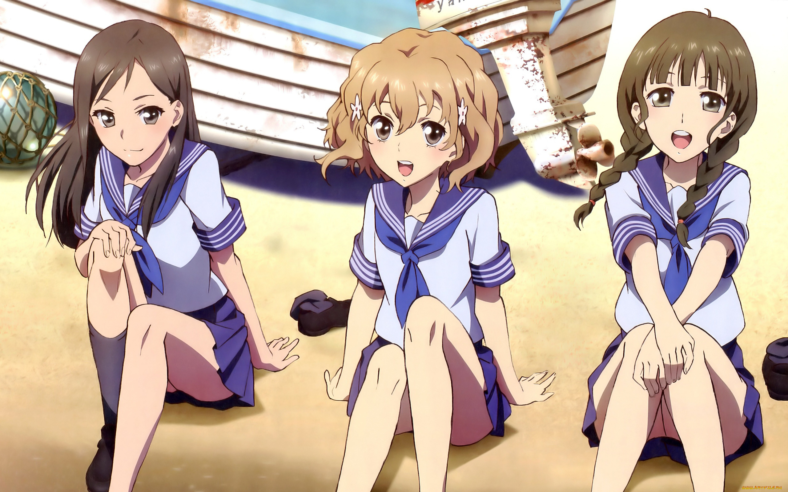 аниме, hana, saku, iroha, hana-saku