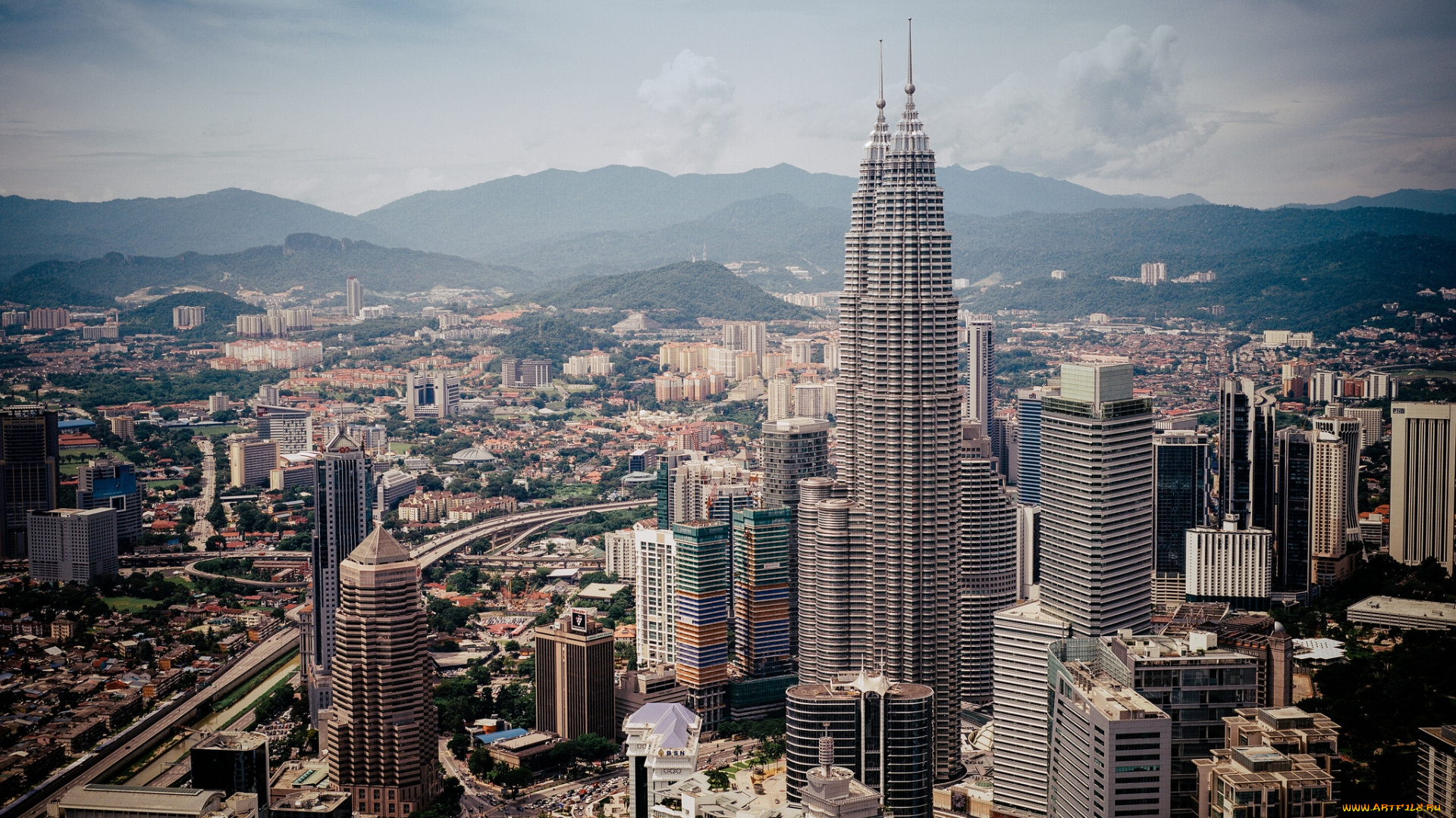 kuala, lumpur, malaysia, города, куала, лумпур, малайзия, панорама, здания