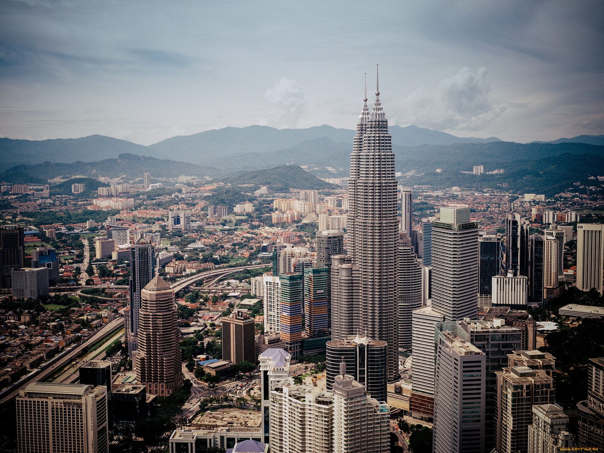 kuala, lumpur, malaysia, города, куала, лумпур, малайзия, панорама, здания