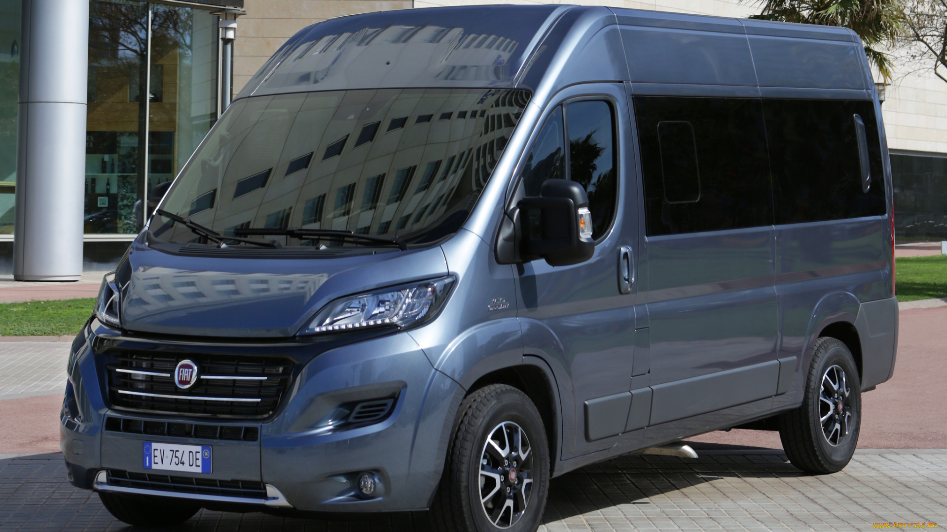 автомобили, fiat, ducato, panorama, синий