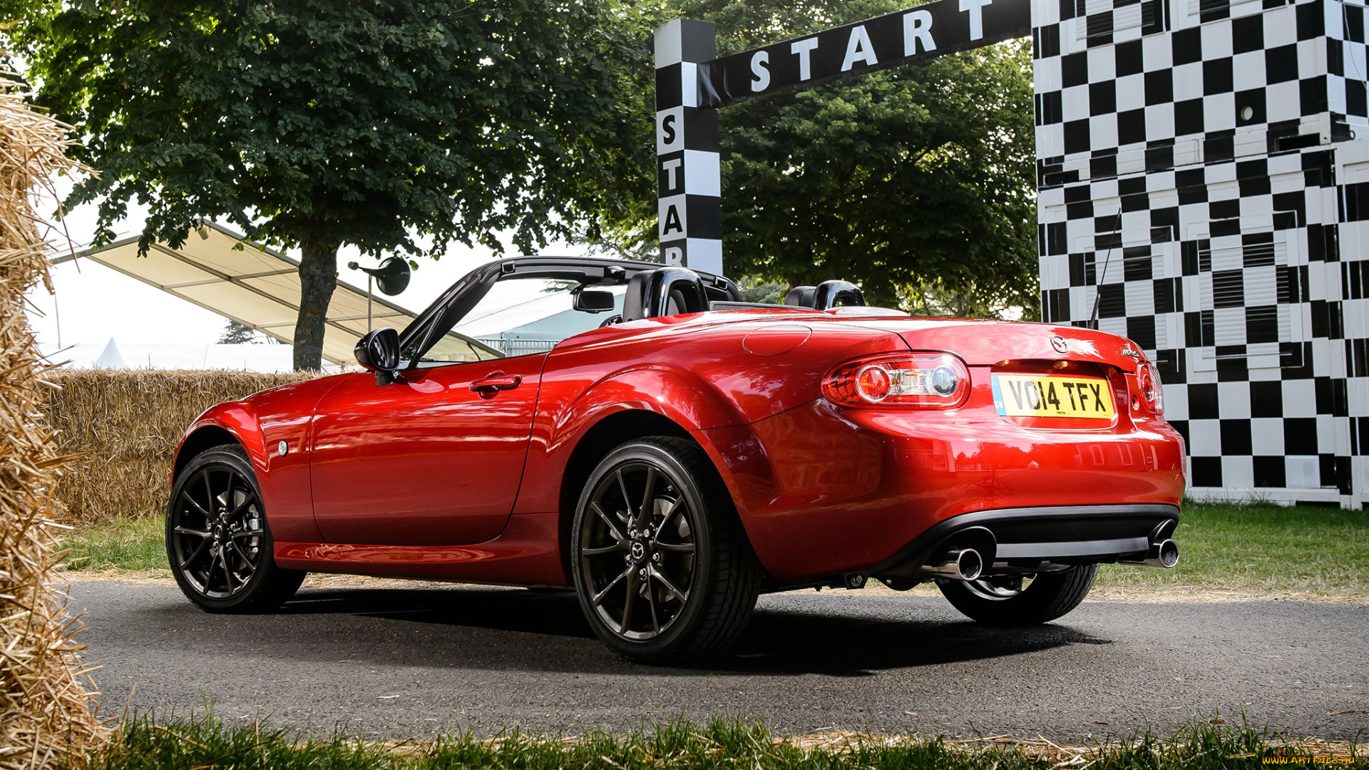 автомобили, mazda, 25th, anniversary, mx-5, красный, 2014г, nc3, uk-spec