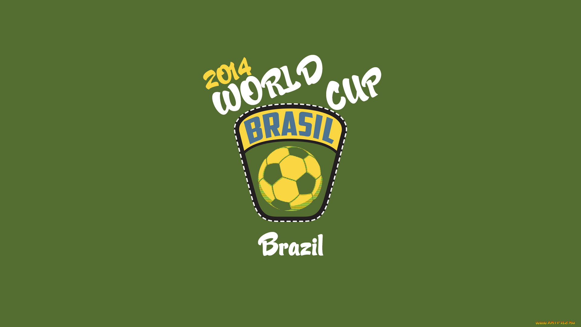 спорт, 3d, рисованные, 2014г, футбол, бразилия