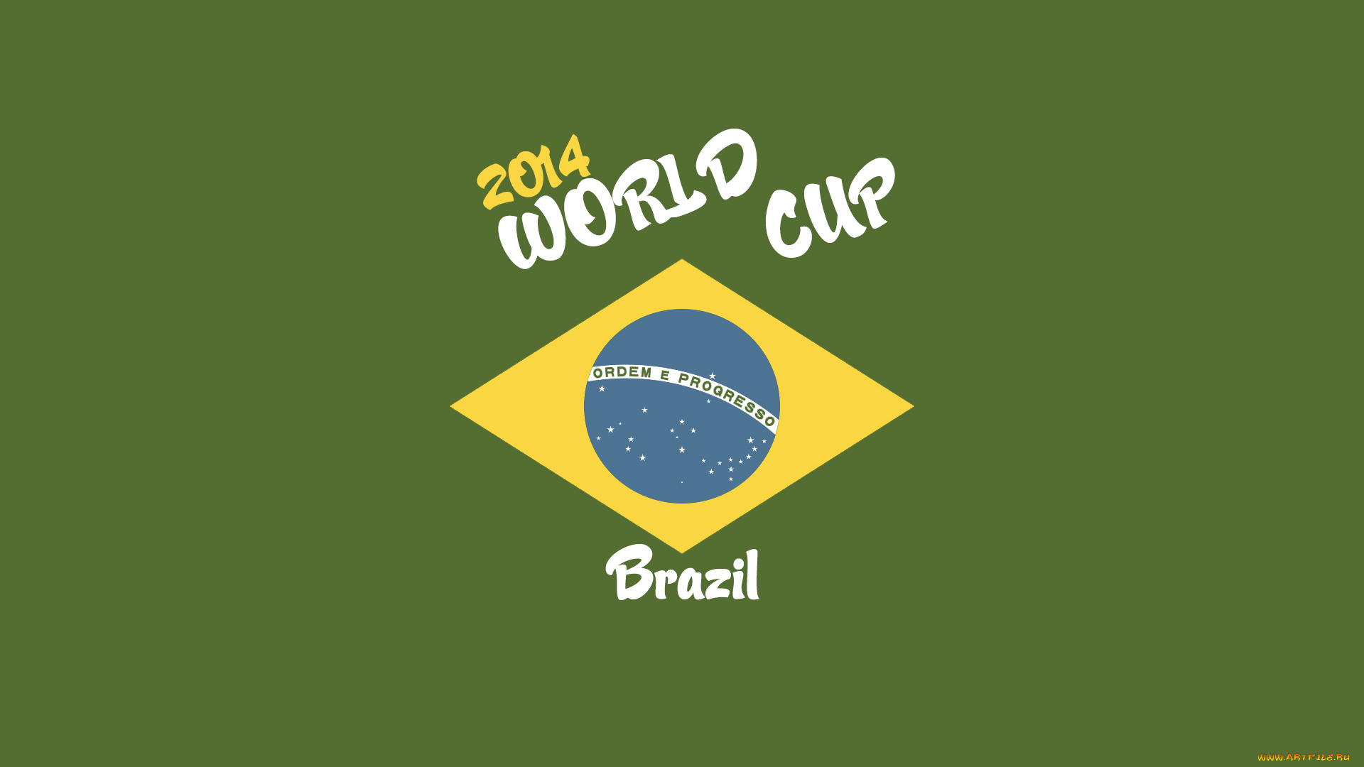 спорт, 3d, рисованные, бразилия, футбол, 2014г