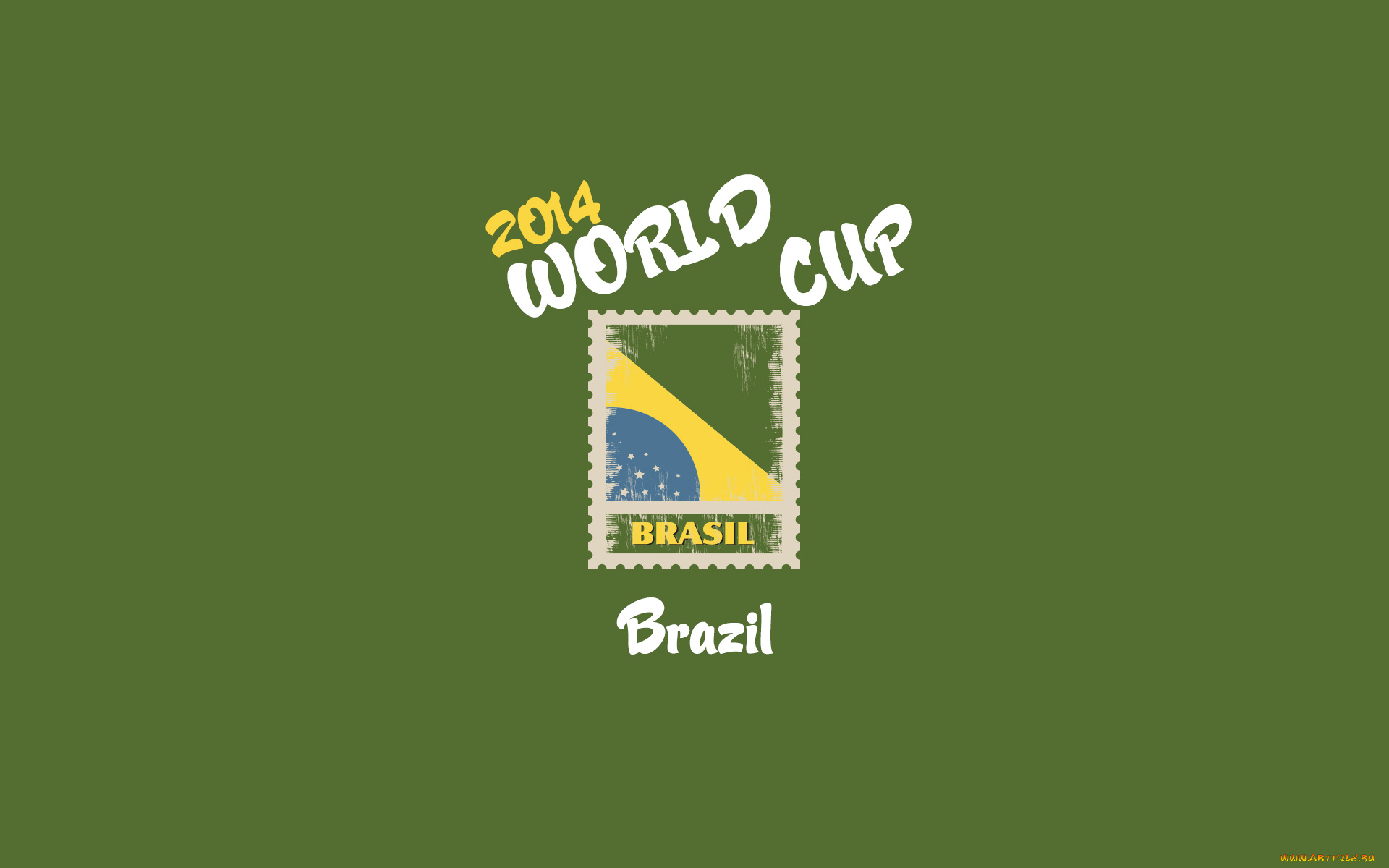 спорт, 3d, рисованные, 2014г, бразилия, футбол