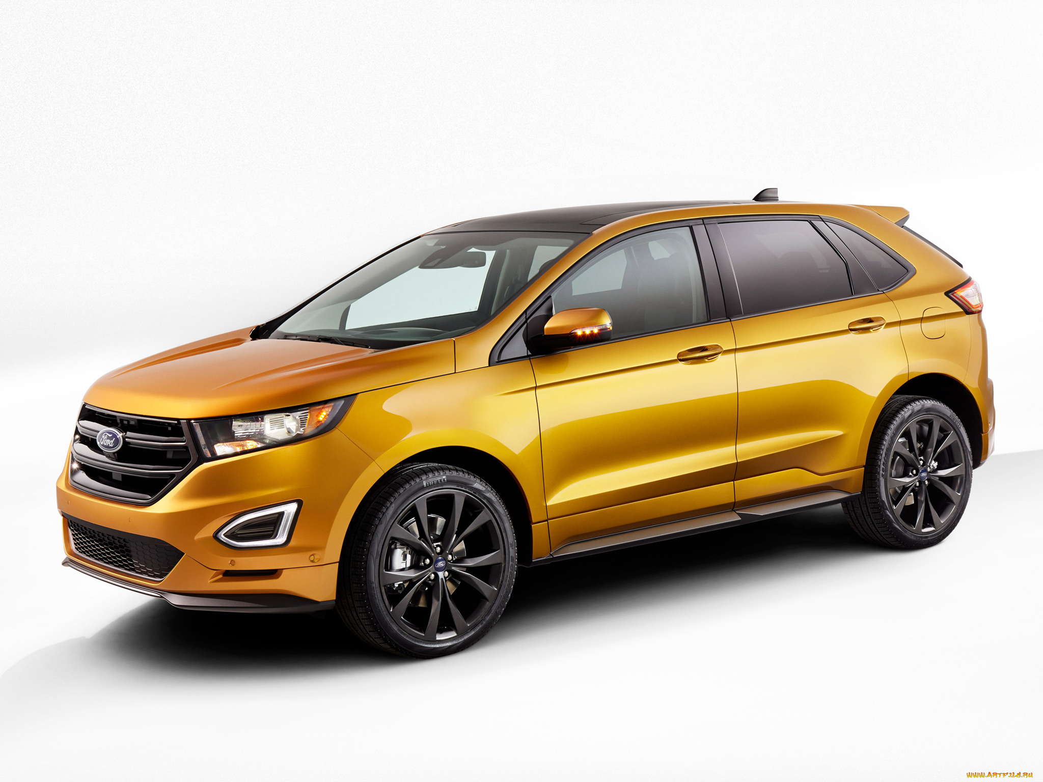 автомобили, ford, edge, sport, 2015г