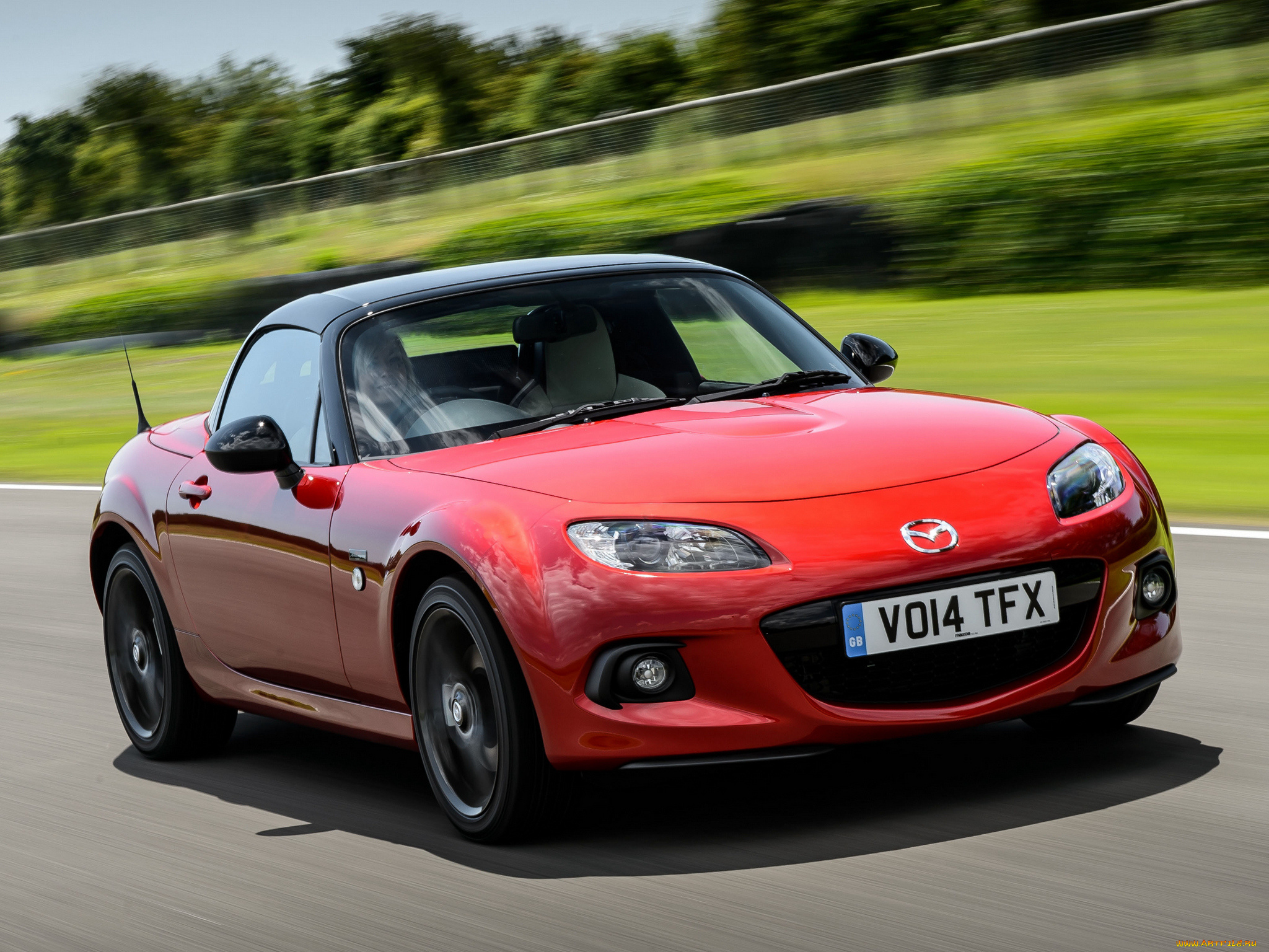 автомобили, mazda, uk-spec, 25th, anniversary, mx-5, красный, 2014г, nc3