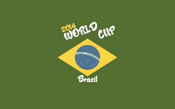 Картинка спорт 3d рисованные бразилия футбол 2014г