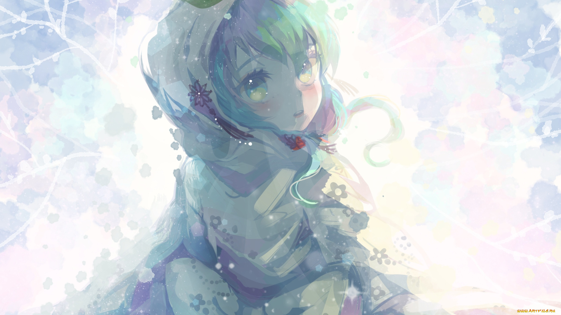 аниме, vocaloid, hatsune, miku