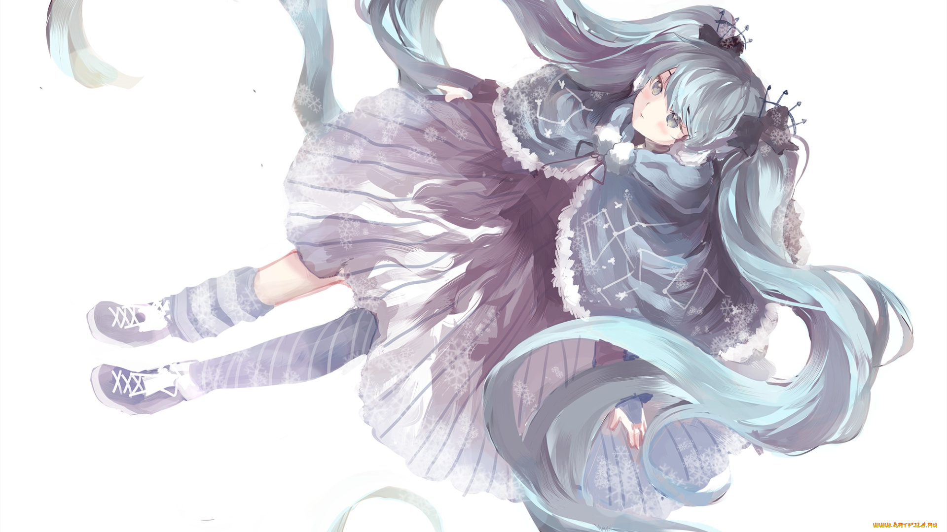 аниме, vocaloid, hatsune, miku