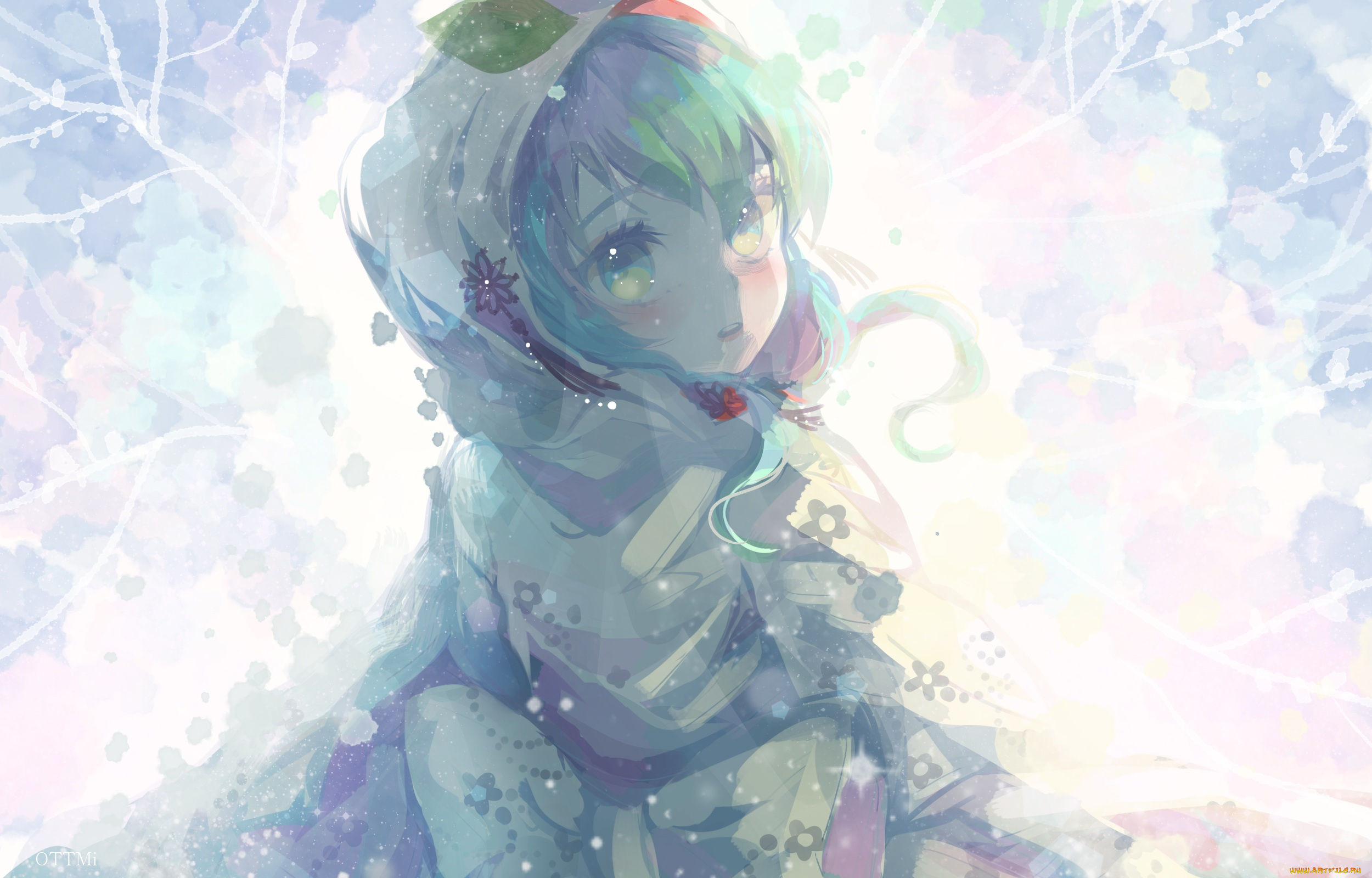 аниме, vocaloid, hatsune, miku