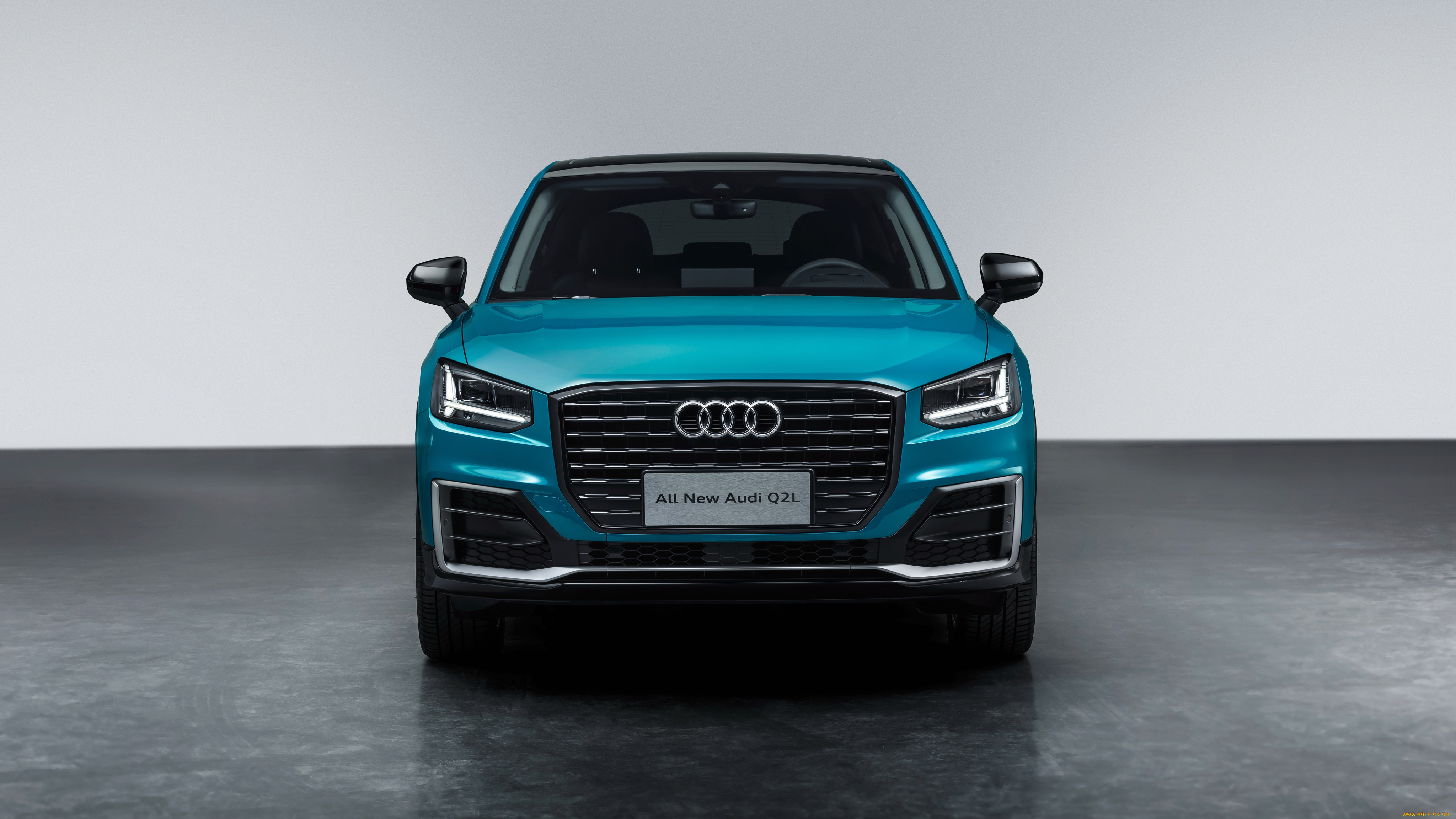 audi, quattro, q2l, 2018, автомобили, audi, голубой