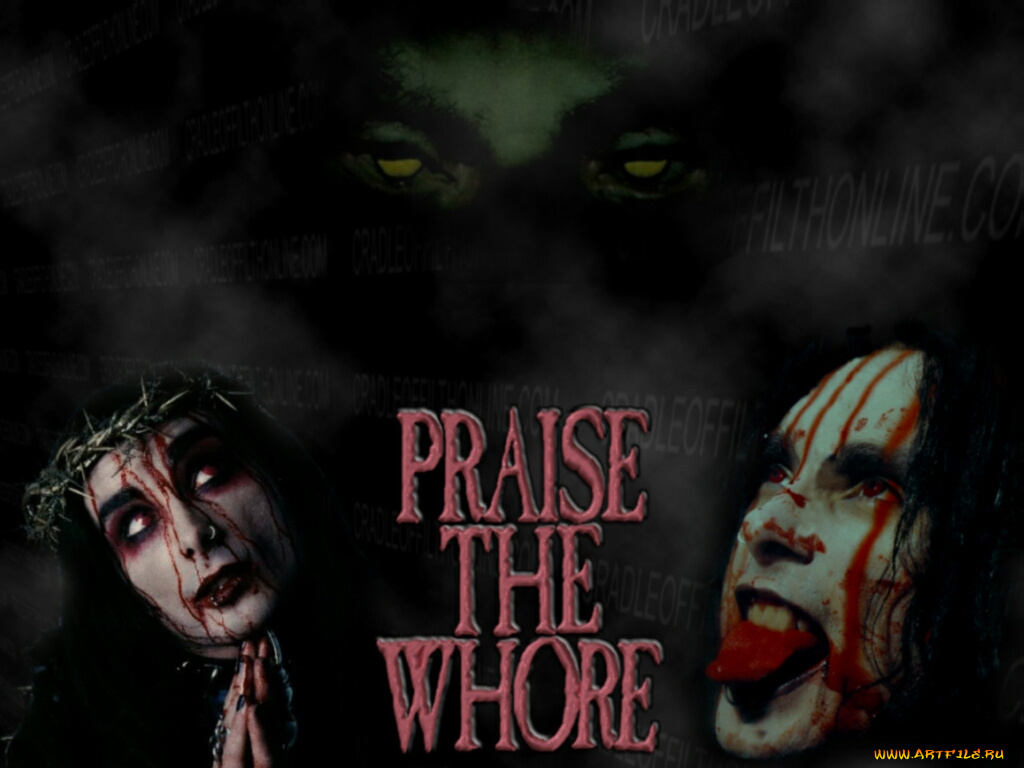 praise, the, whore, музыка, cradle, of, filth