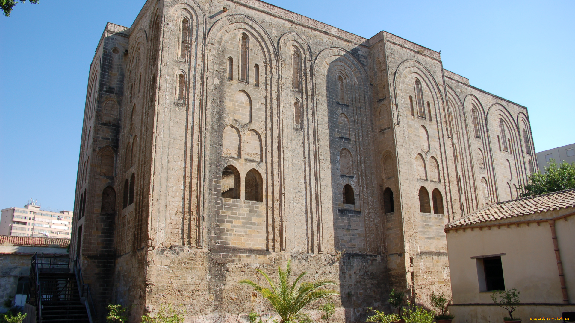 города, исторические, архитектурные, памятники, palermo