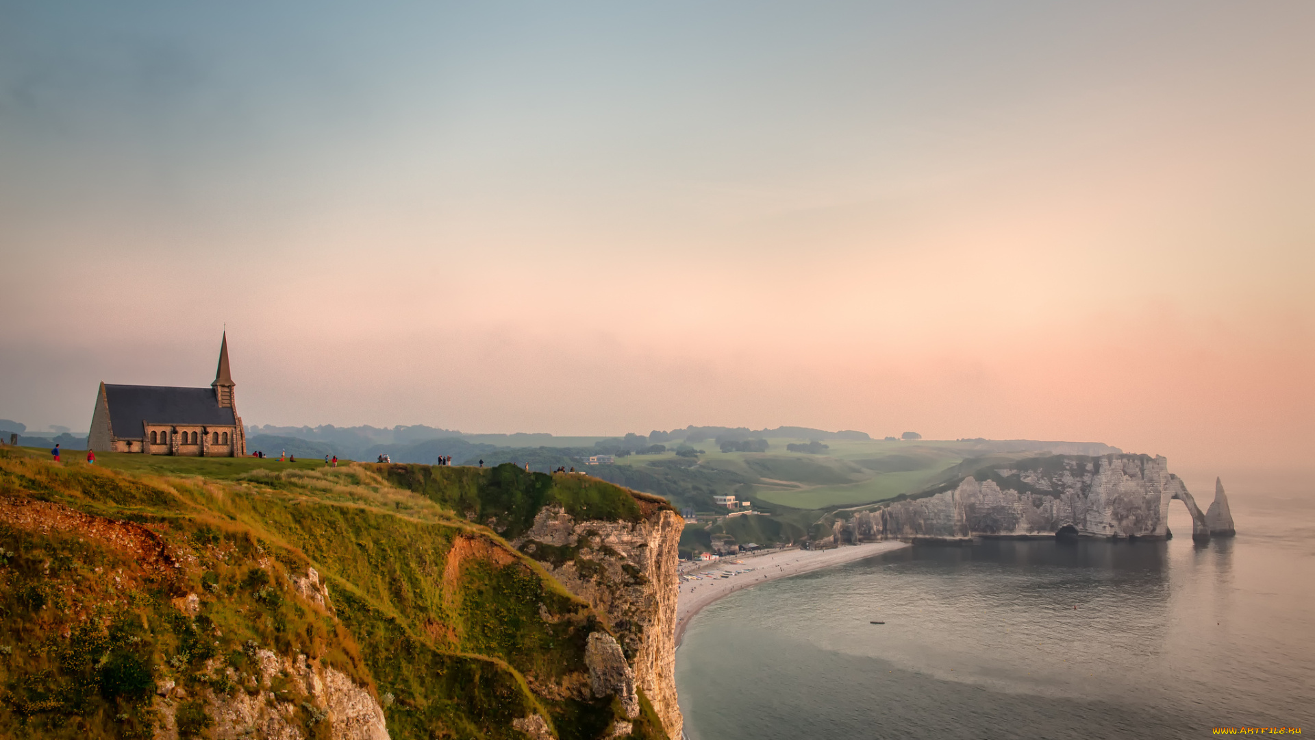 etretat, france, природа, побережье, па-де-ко, english, channel, pays, de, caux, этрета, франция, ла-манш, известняковый, берег