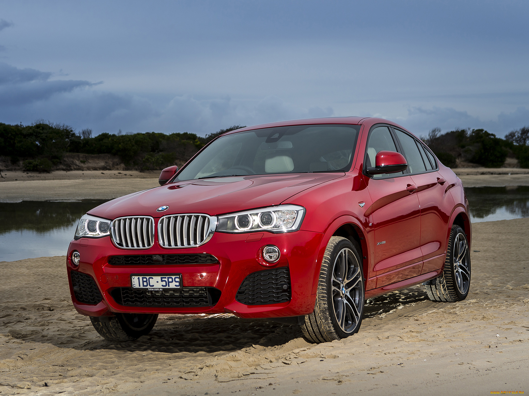 автомобили, bmw, красный, 2014г, au-spec, package, sports, xdrive35i, m, x4