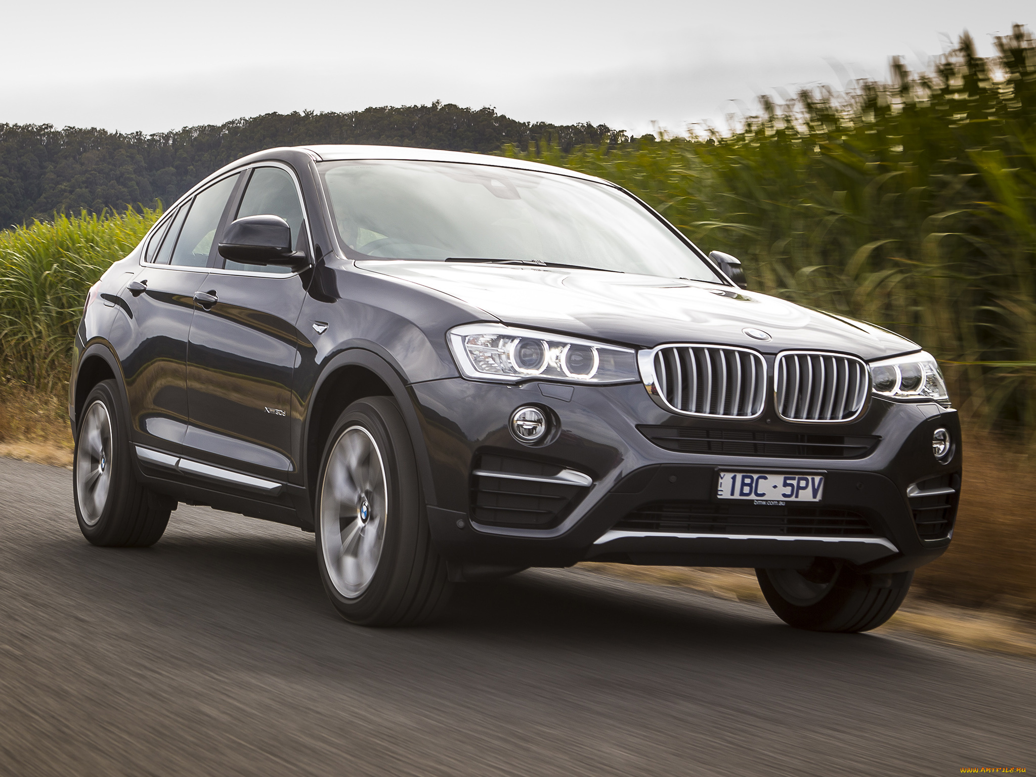 автомобили, bmw, x4, темный, xdrive30d, au-spec, 2014г, f26