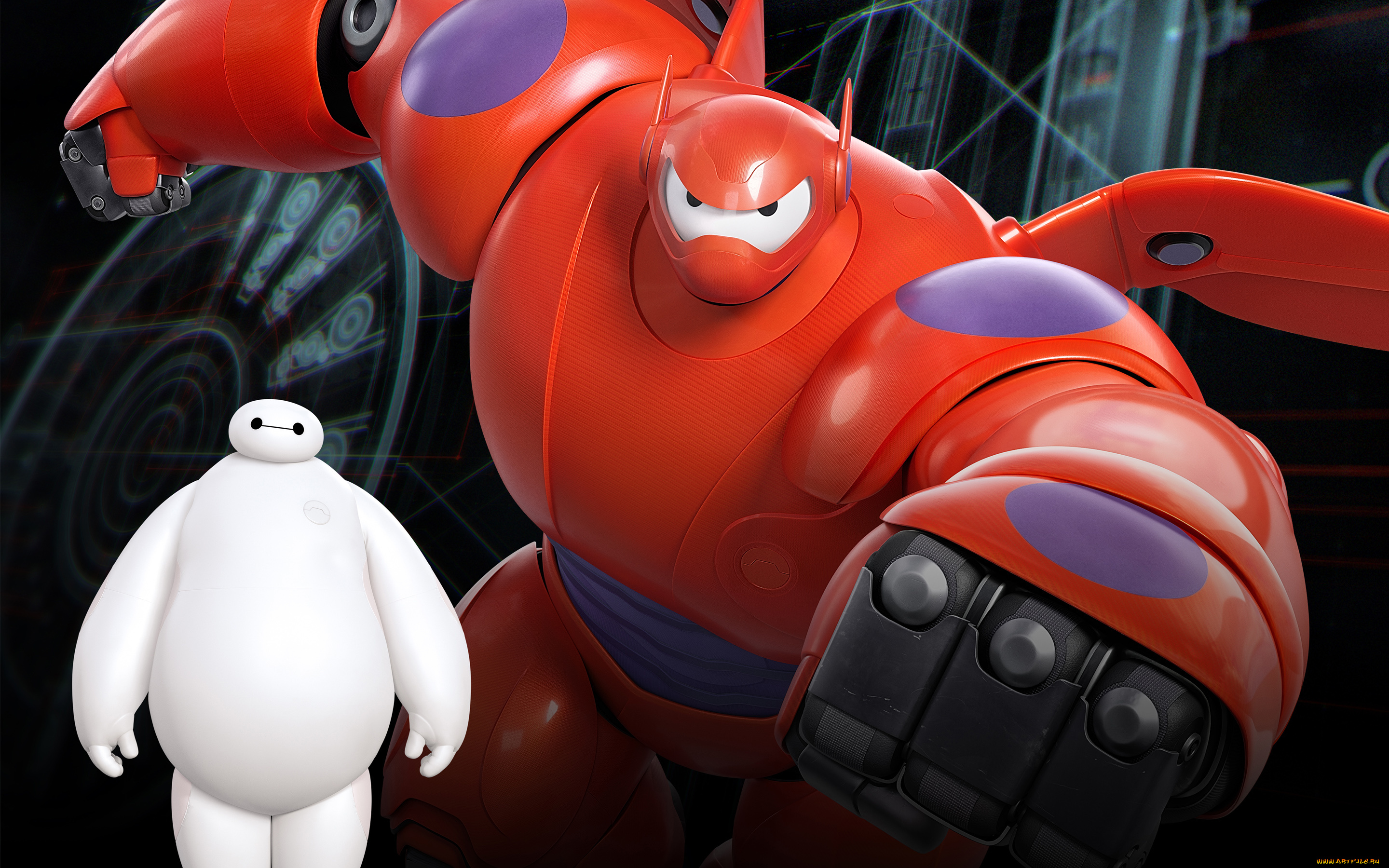 big, hero, 6, мультфильмы, baymax