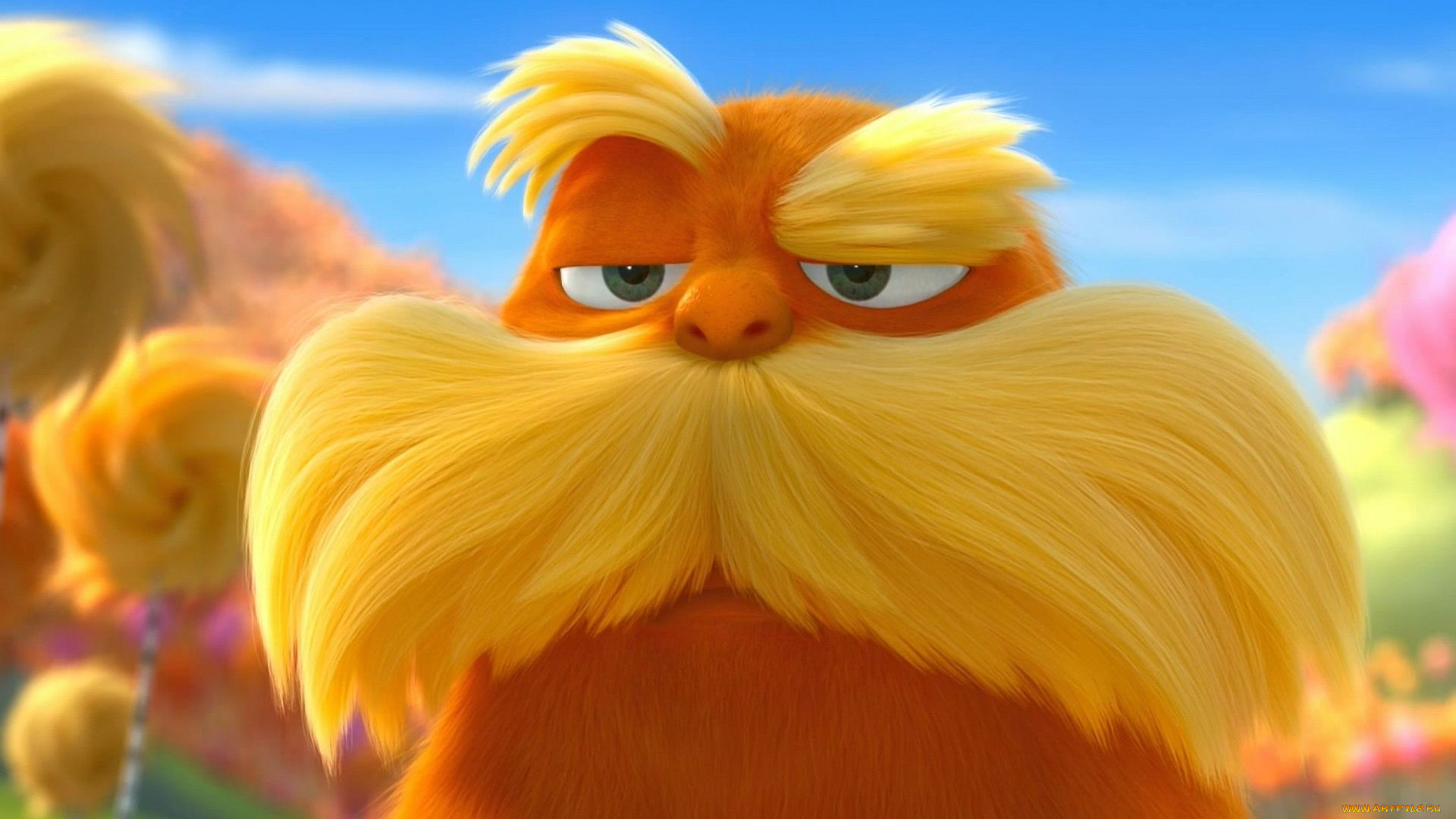 мультфильмы, dr, , seuss`, the, lorax, персонаж