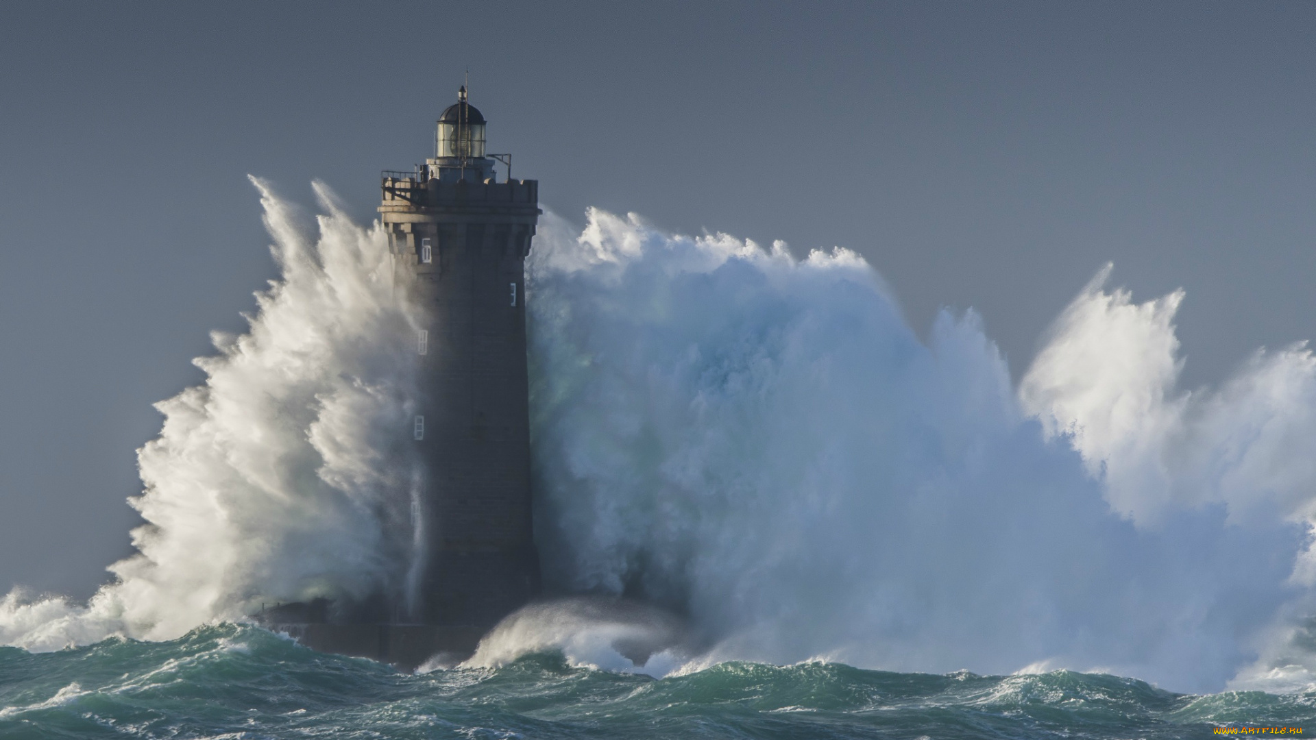 природа, стихия, blue, маяк, storm, море, lighthouse, wave, sea, шторм, волна