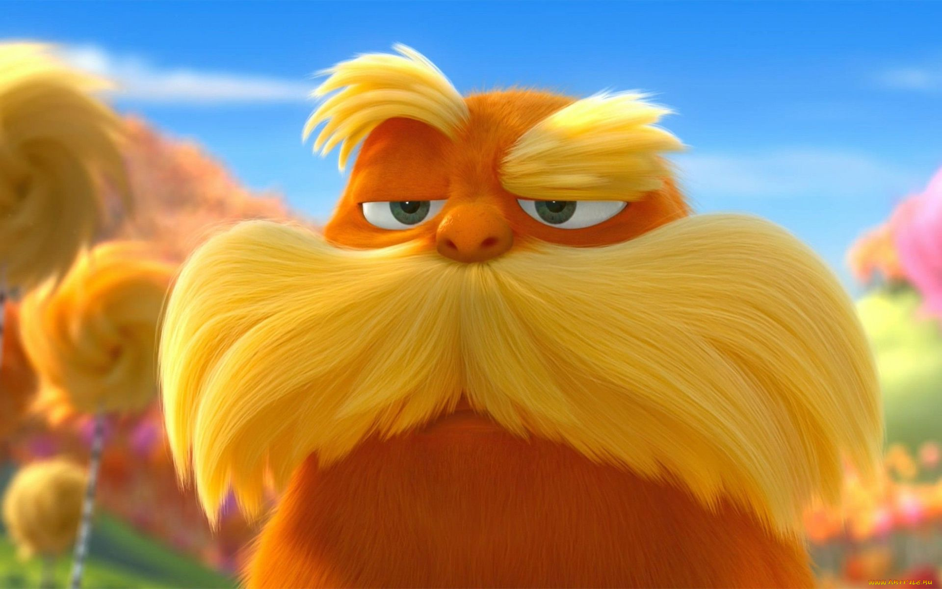 мультфильмы, dr, , seuss`, the, lorax, персонаж