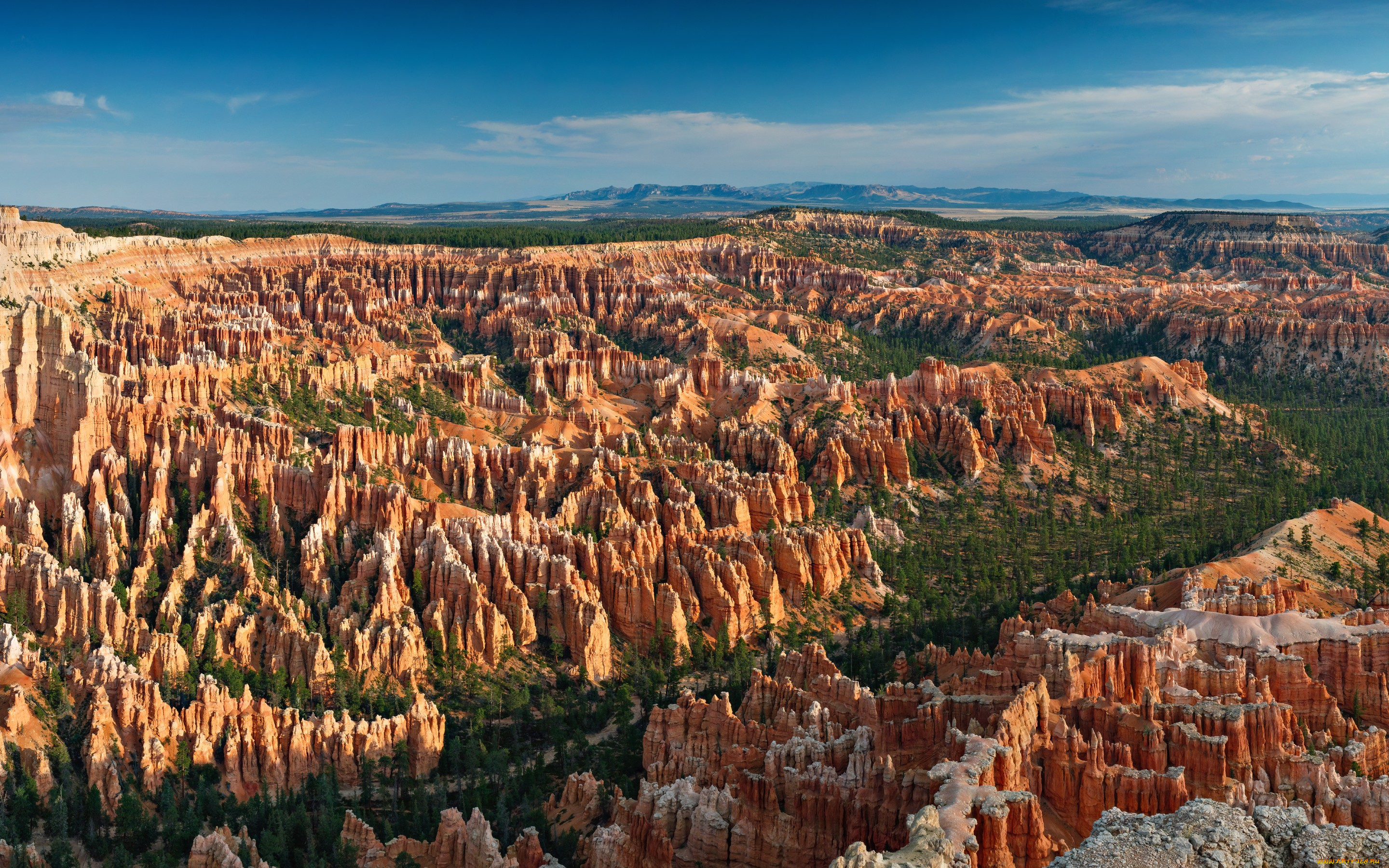 природа, горы, парк, скалы, bryce, canyon, national, park, point