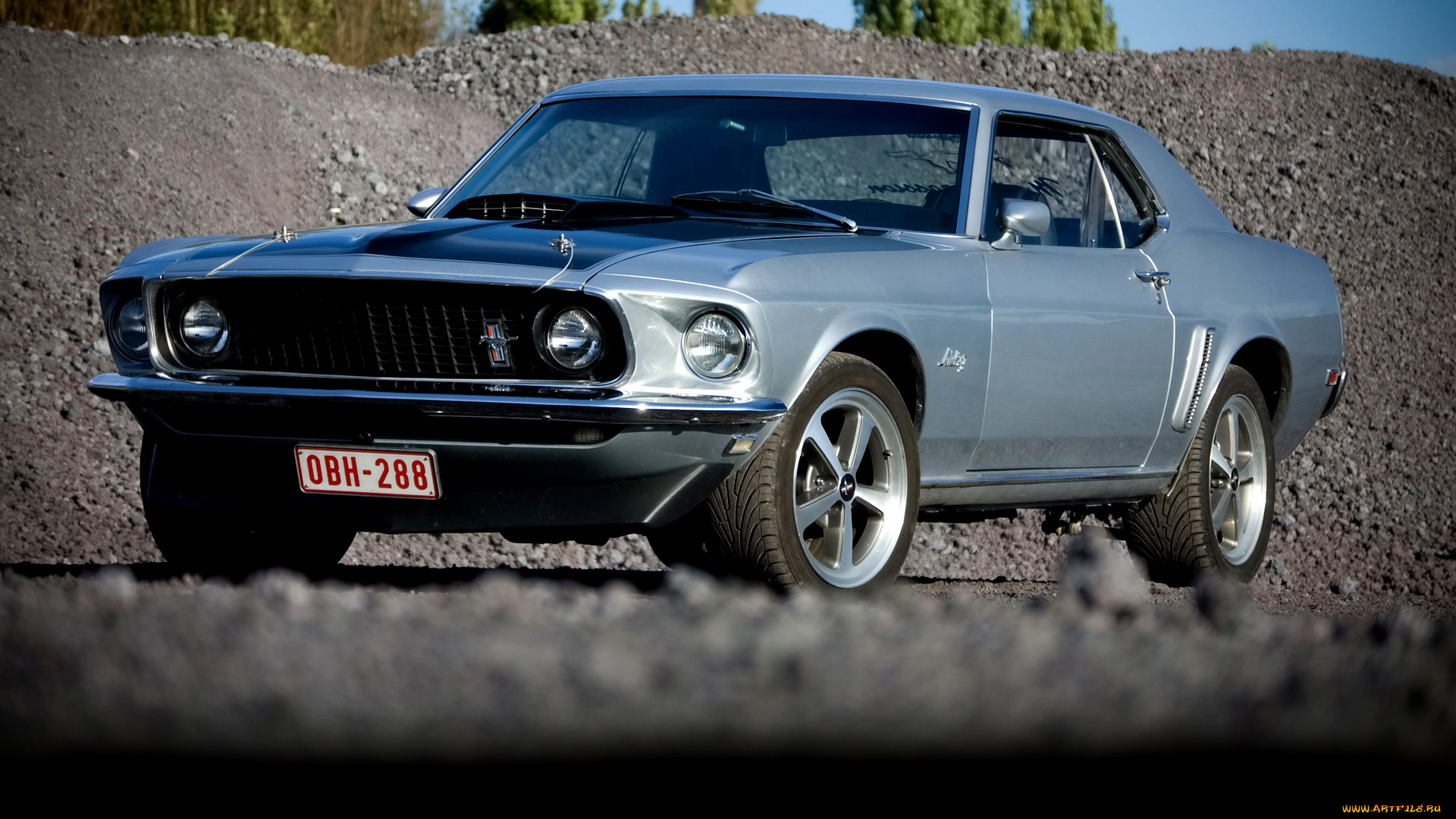 1969, ford, mustang, hardtop, автомобили