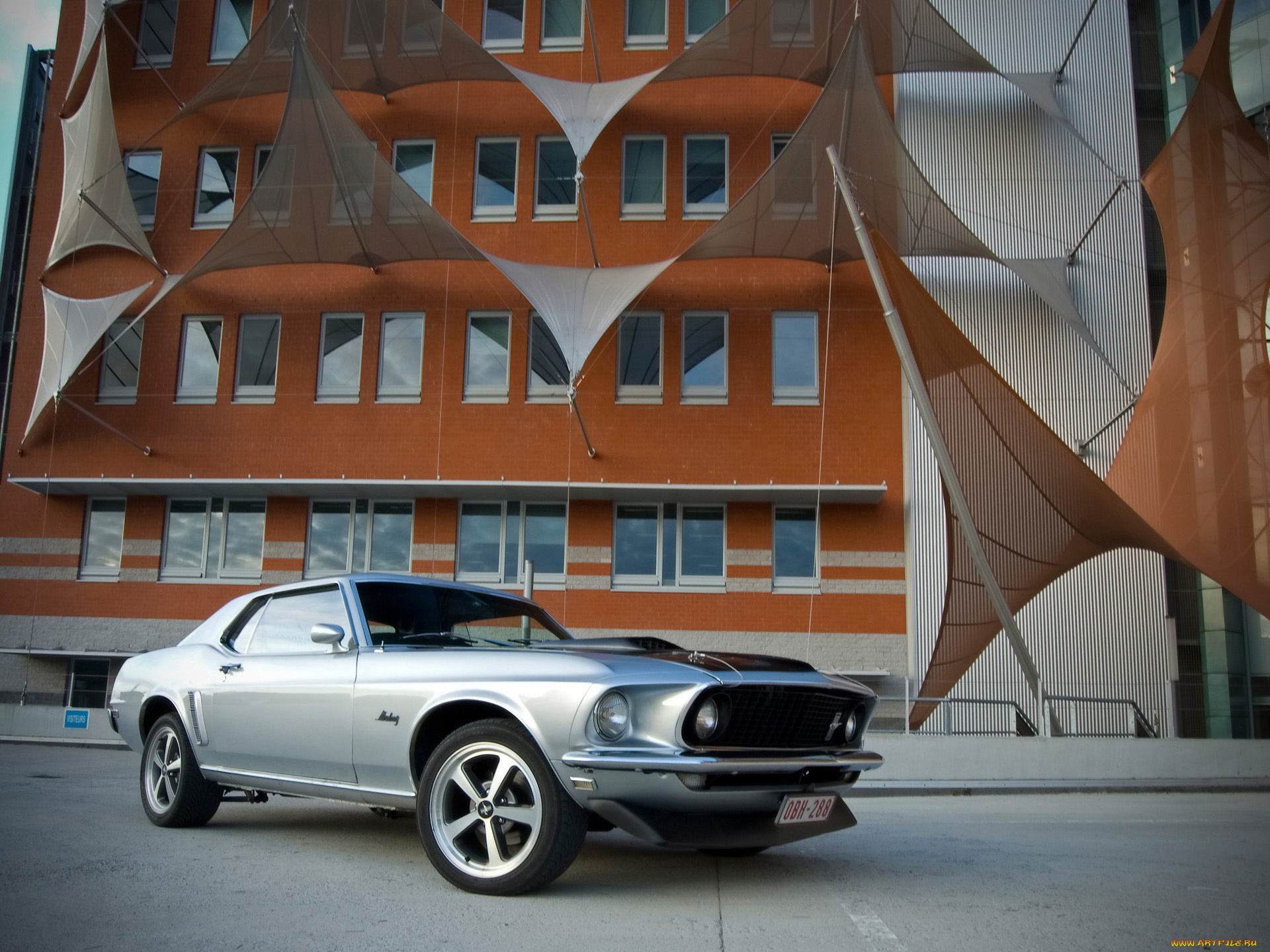 1969, ford, mustang, hardtop, автомобили