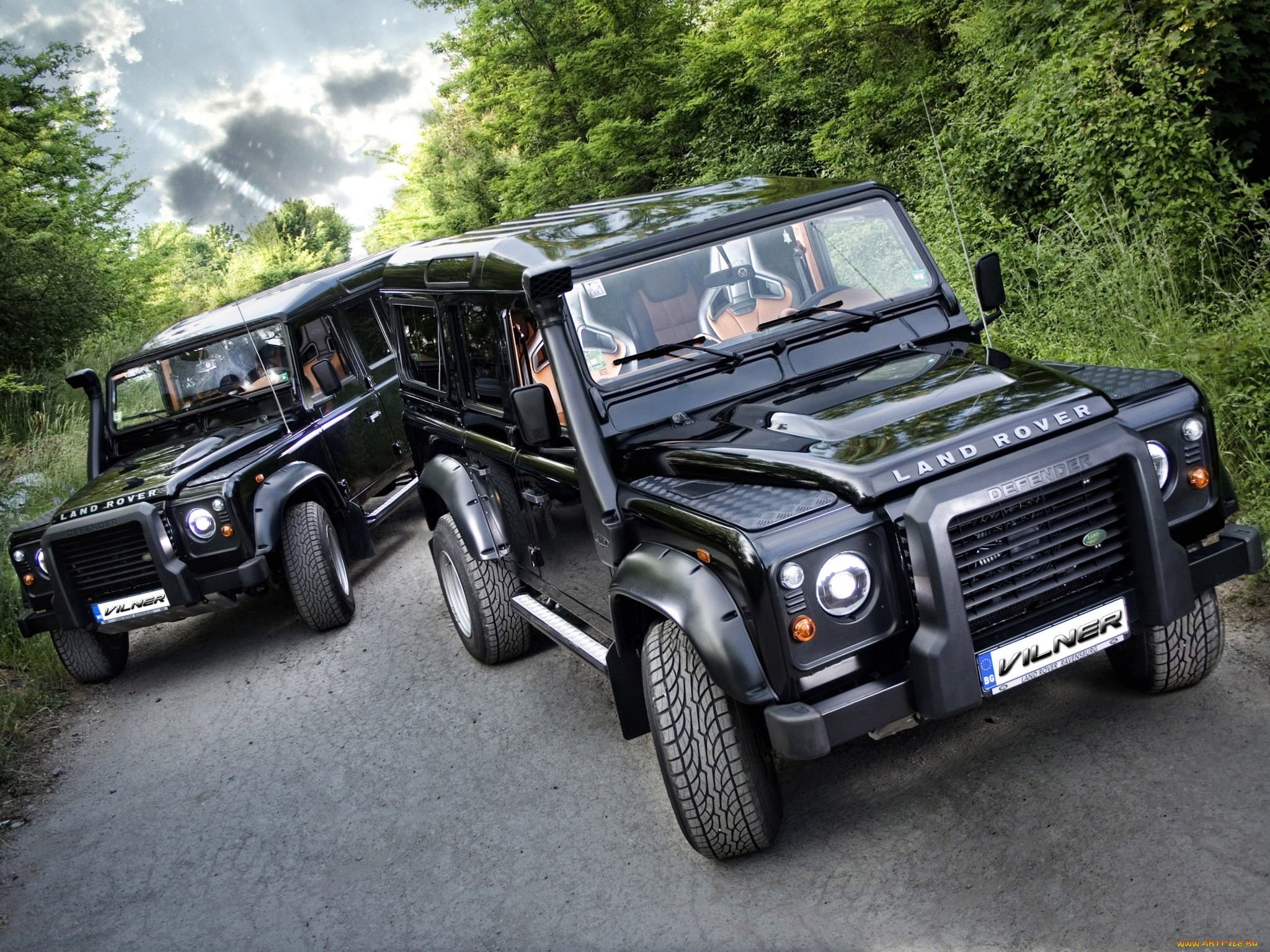 vilner, studio, land, rover, defender, автомобили, custom, 5dr, off, road