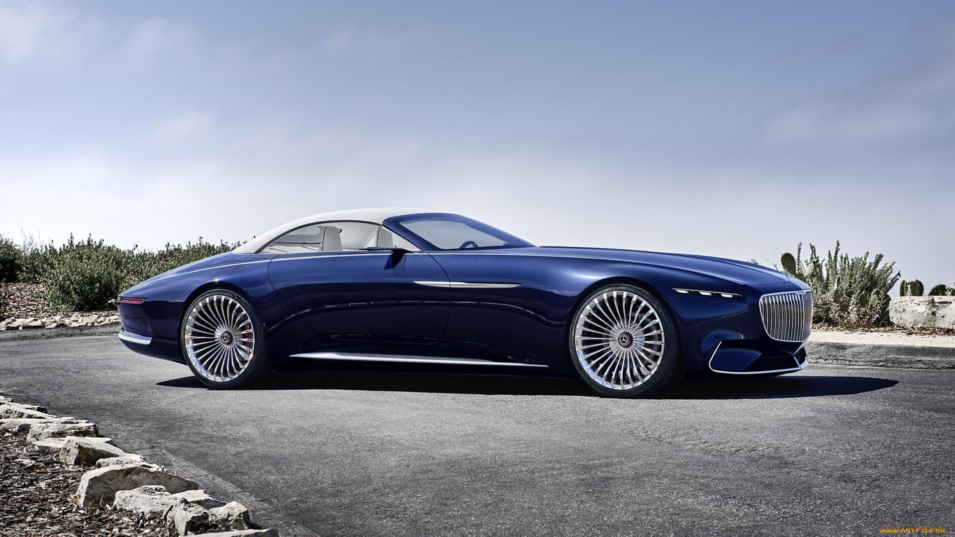 mercedes-maybach, vision, 6, cabriolet, ev, concept, 2017, автомобили, mercedes-benz, mercedes-maybach, vision, 6, cabriolet, ev, concept, 2017