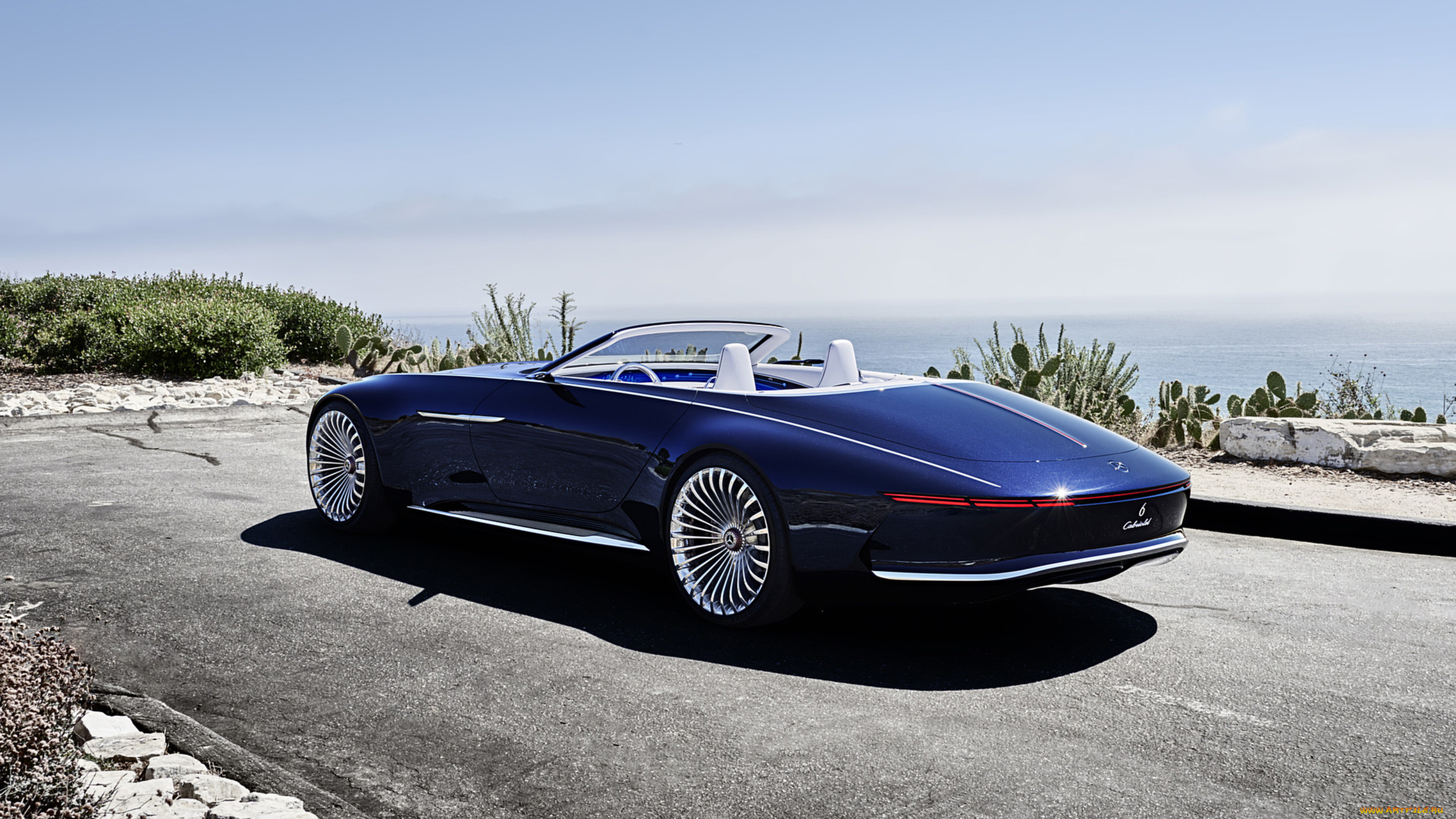 mercedes-maybach, vision, 6, cabriolet, ev, concept, 2017, автомобили, mercedes-benz, mercedes-maybach, vision, 6, cabriolet, ev, concept, 2017