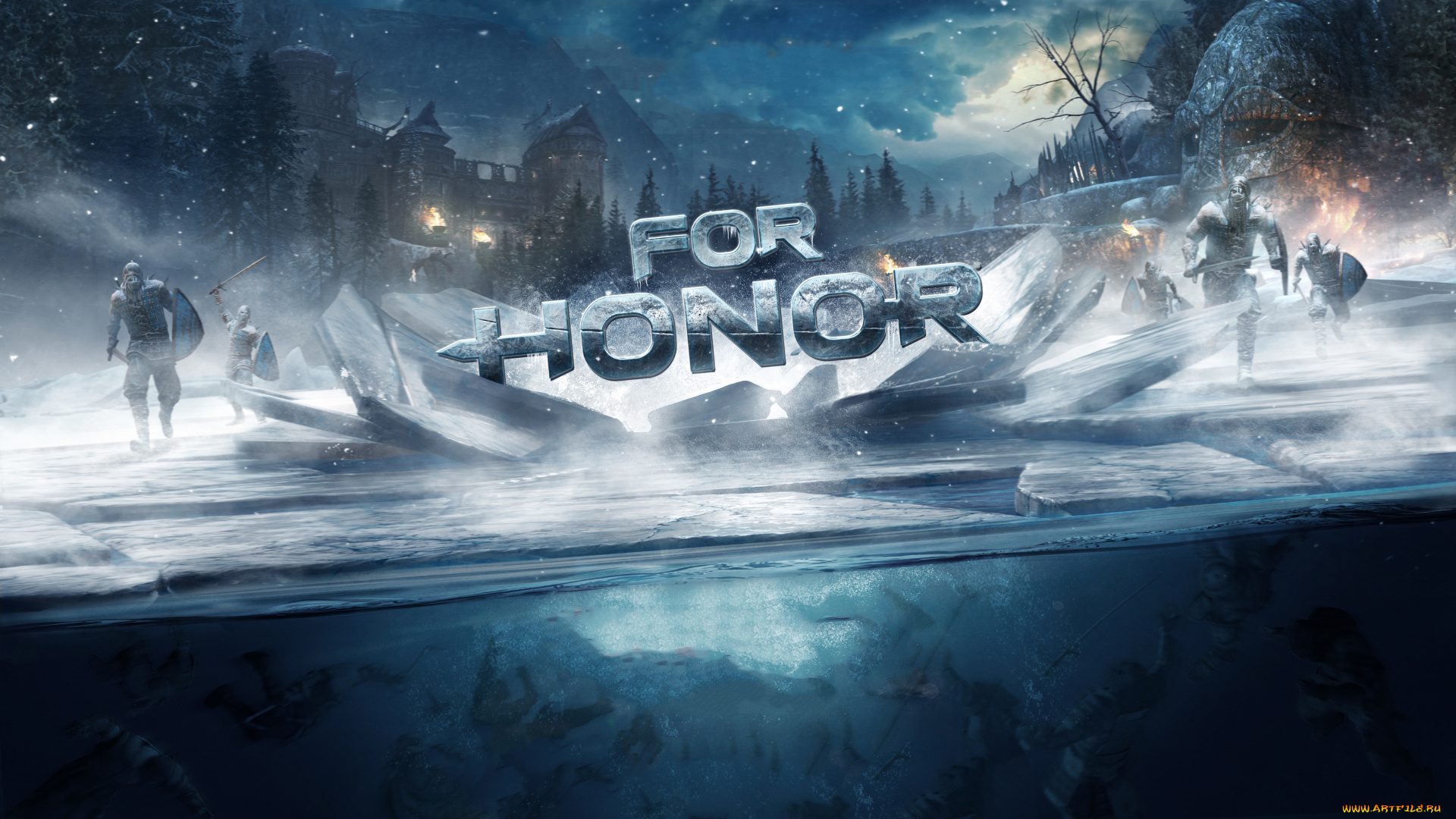 видео, игры, for, honor, for, honor, action