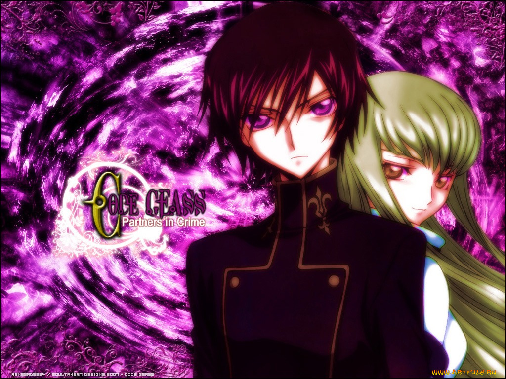 аниме, code, geass