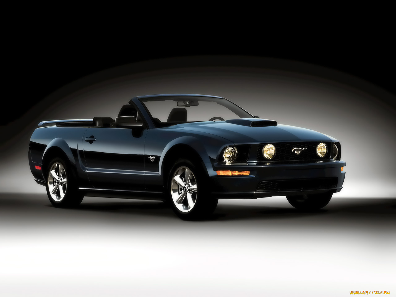2009, ford, mustang, v8, with, gt, appearance, package, автомобили