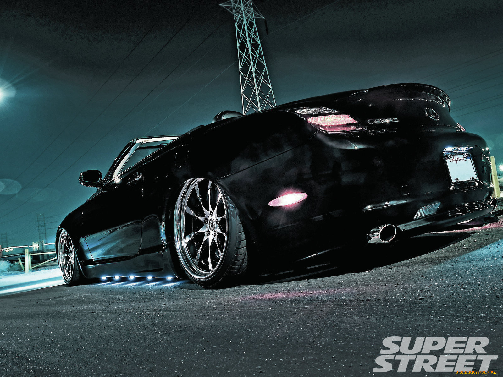 Amazing speed. Lexus sc430 stance. Super Street Magazine.