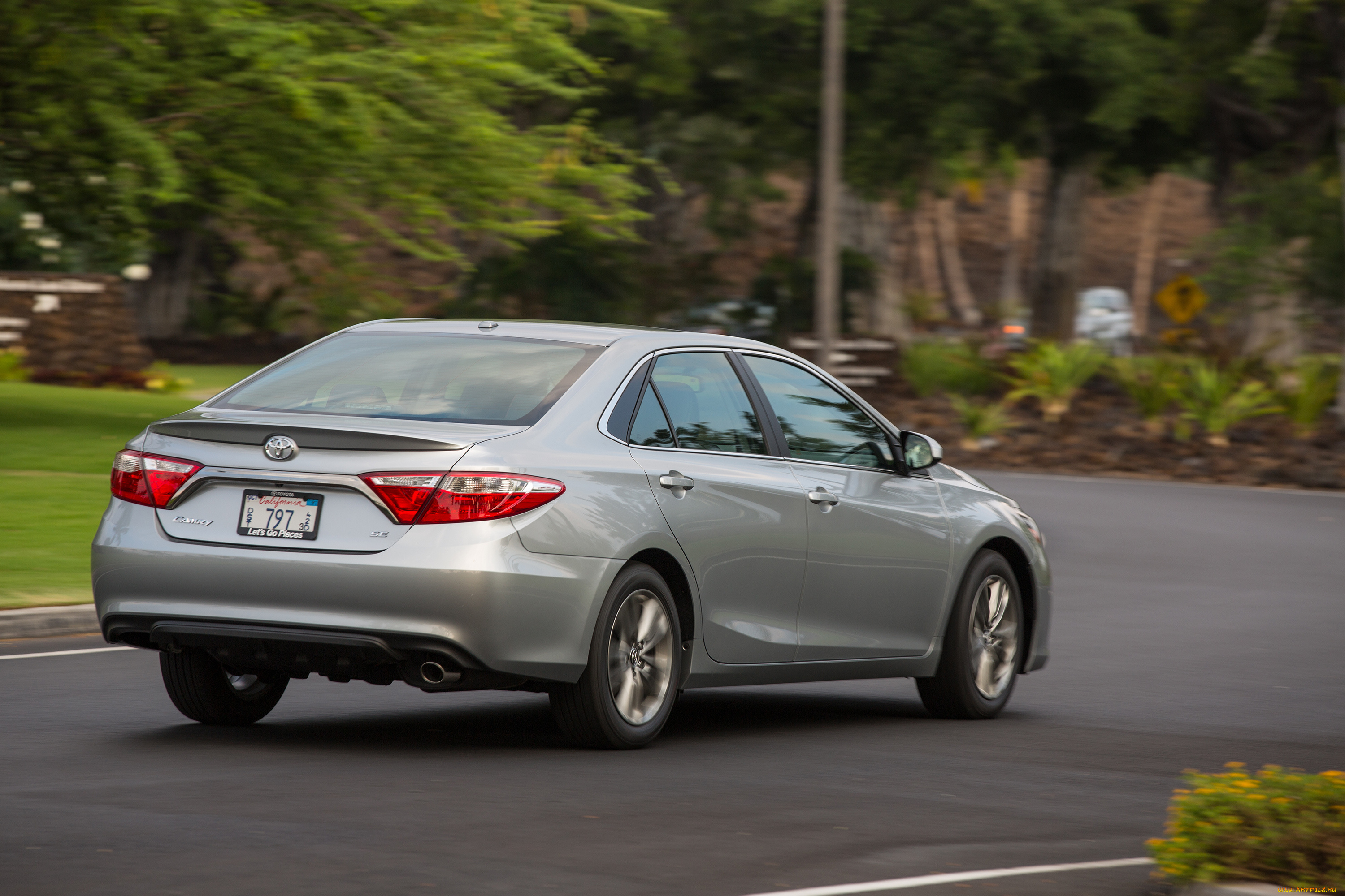 автомобили, toyota, светлый, se, camry, 2015г