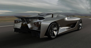 Картинка nissan+concept+2020 автомобили 3д спорткар ниссан