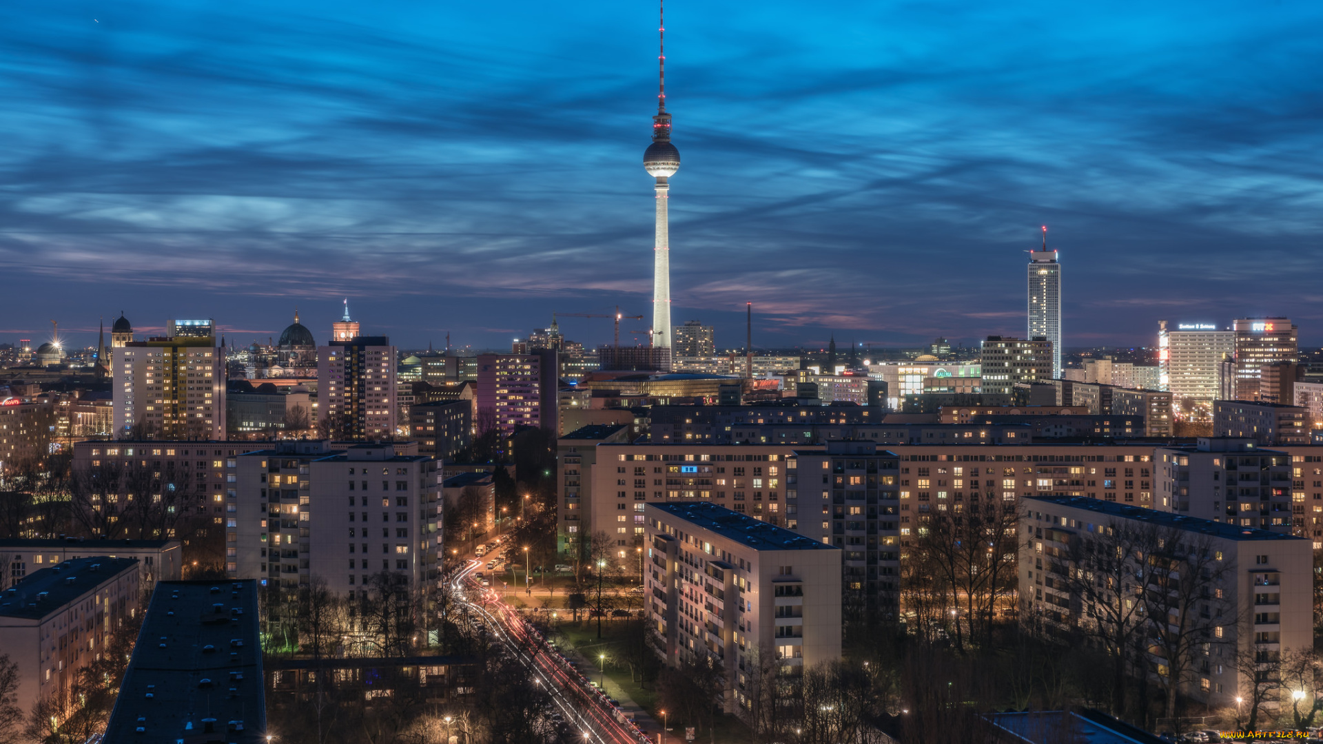 berlin, города, берлин, , германия, простор