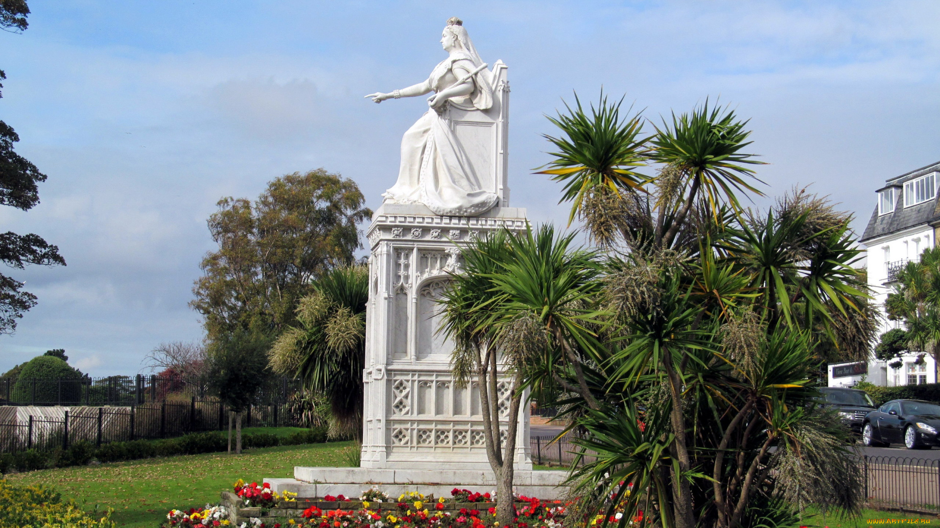 queen, victoria, memorial, southend, on, sea, essex, uk, города, -, памятники, , скульптуры, , арт-объекты, southend, on, sea, queen, victoria, memorial