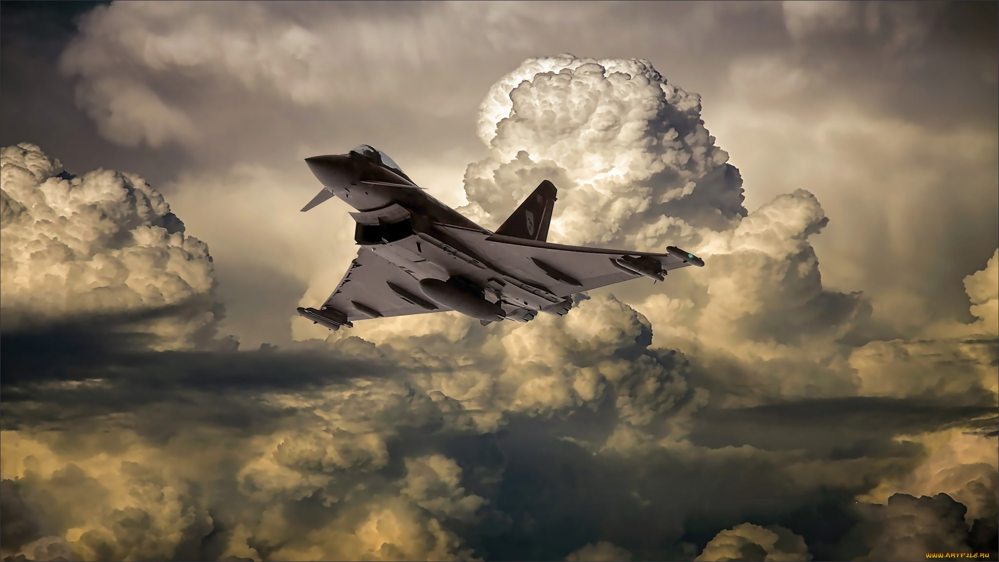 typhoon, авиация, боевые, самолёты, истребитель