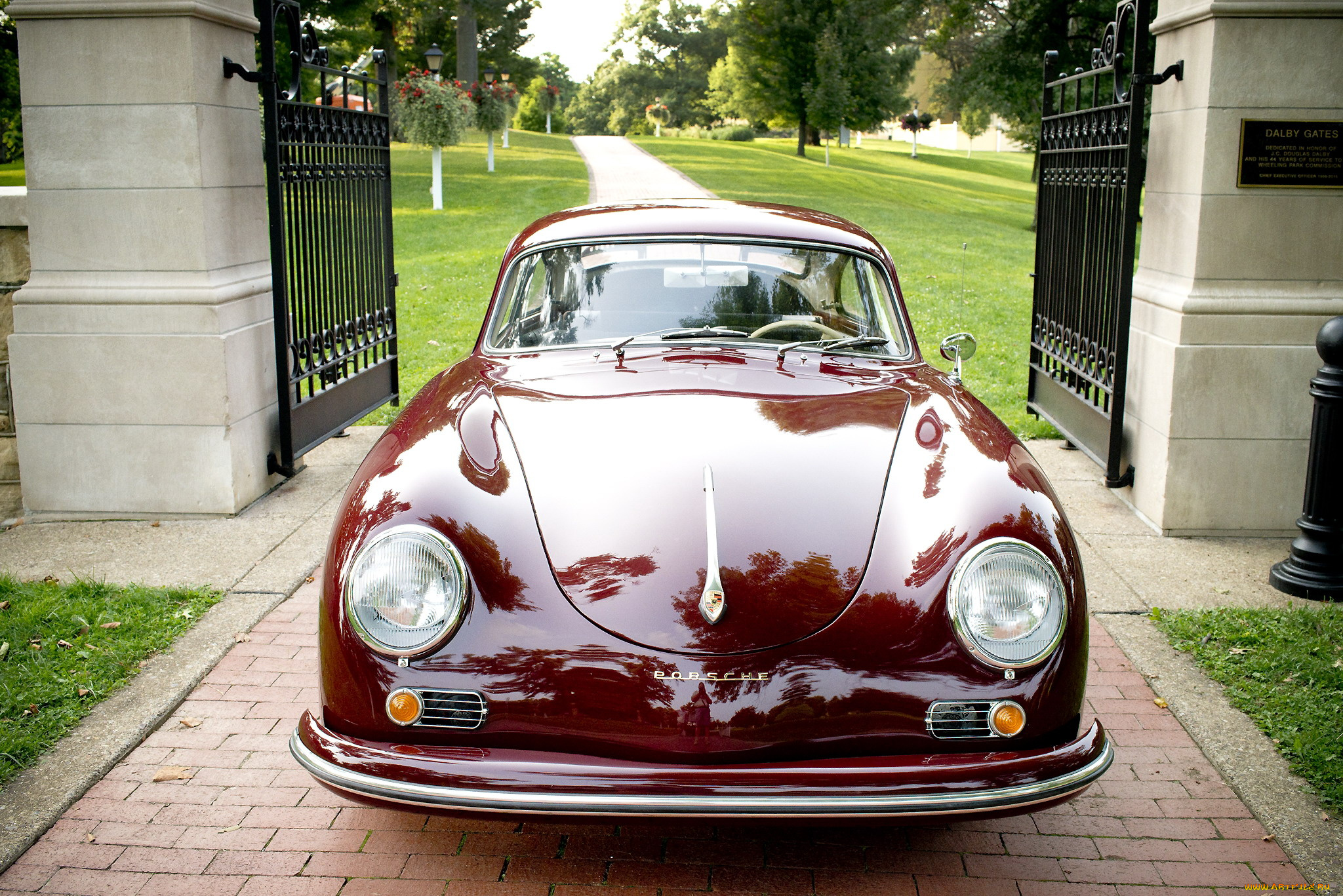 автомобили, porsche, 1956, 356a, 1600, coupe